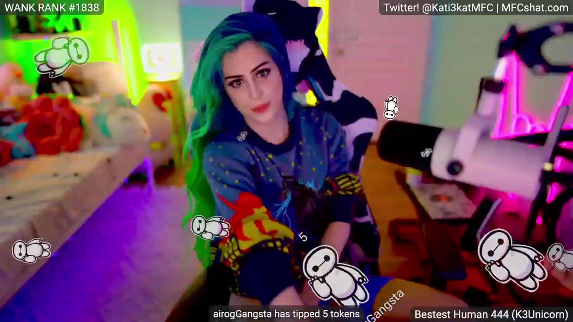 Gallery image thumbnail from Kati3Kat's myfreecams stream on, 05/04/2023, 07:17 image 5 of 20