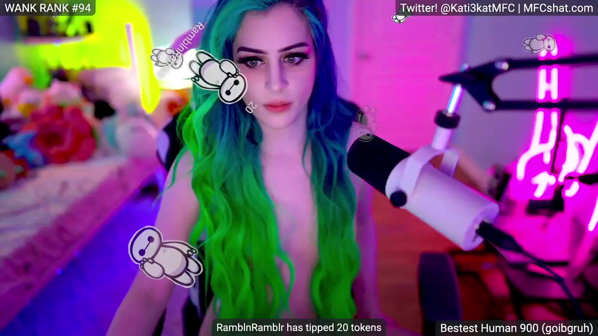 Gallery image thumbnail from Kati3Kat's myfreecams stream on, 05/08/2023, 07:44 image 15 of 20
