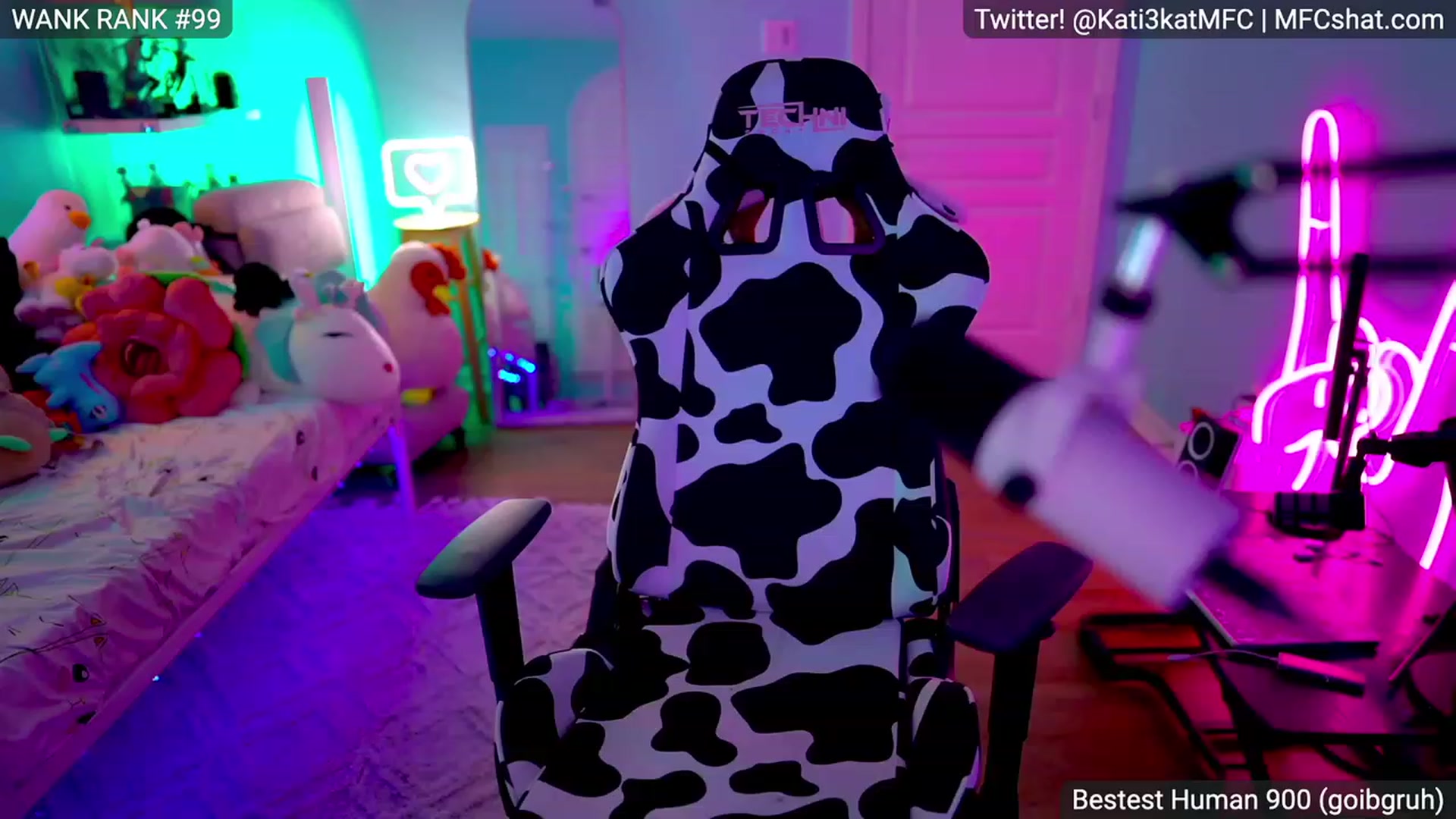 Gallery image thumbnail from Kati3Kat's myfreecams stream on, 05/08/2023, 07:44 image 9 of 20