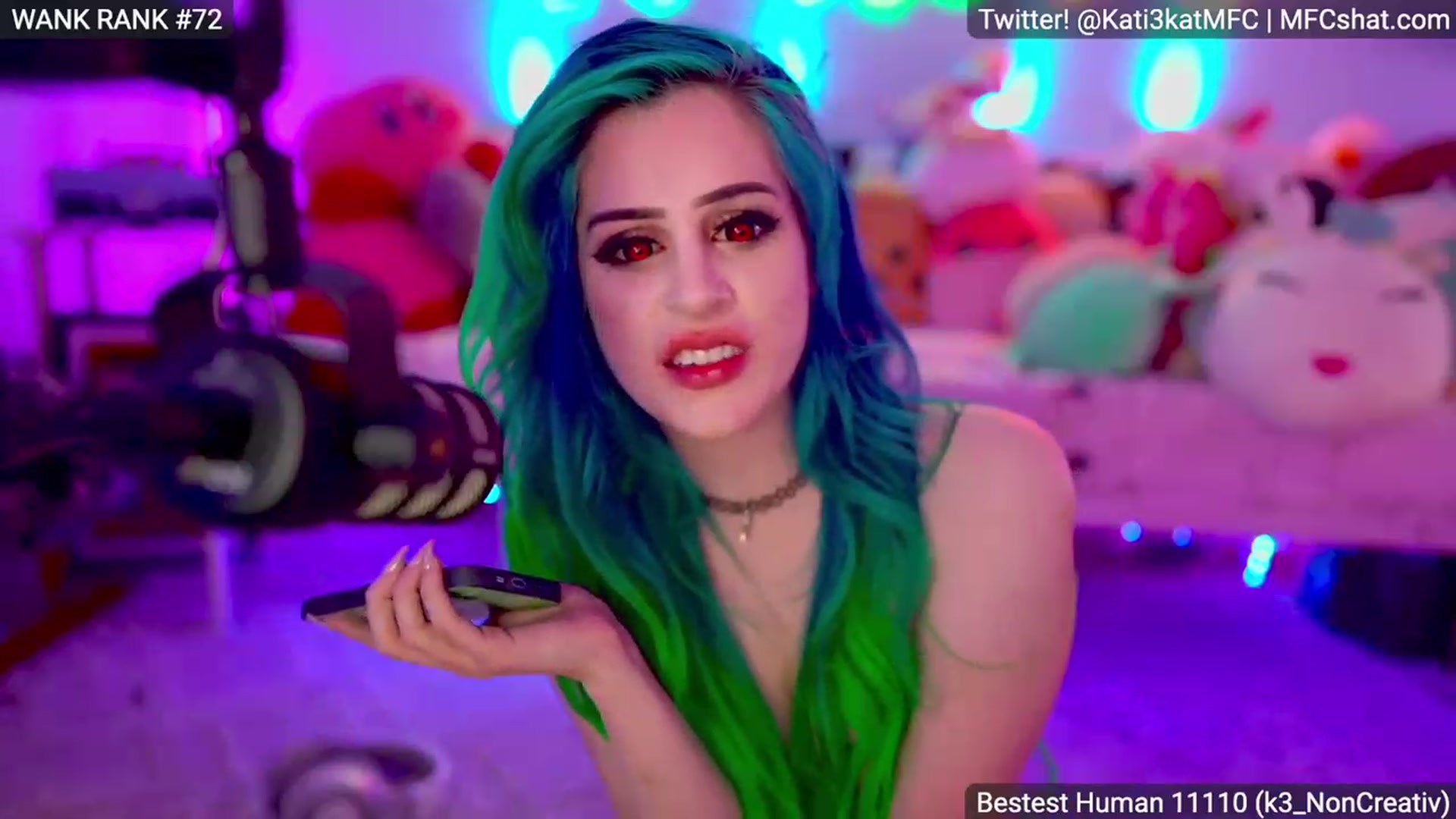 Gallery image thumbnail from Kati3Kat's myfreecams stream on, 05/13/2023, 08:47 image 11 of 20