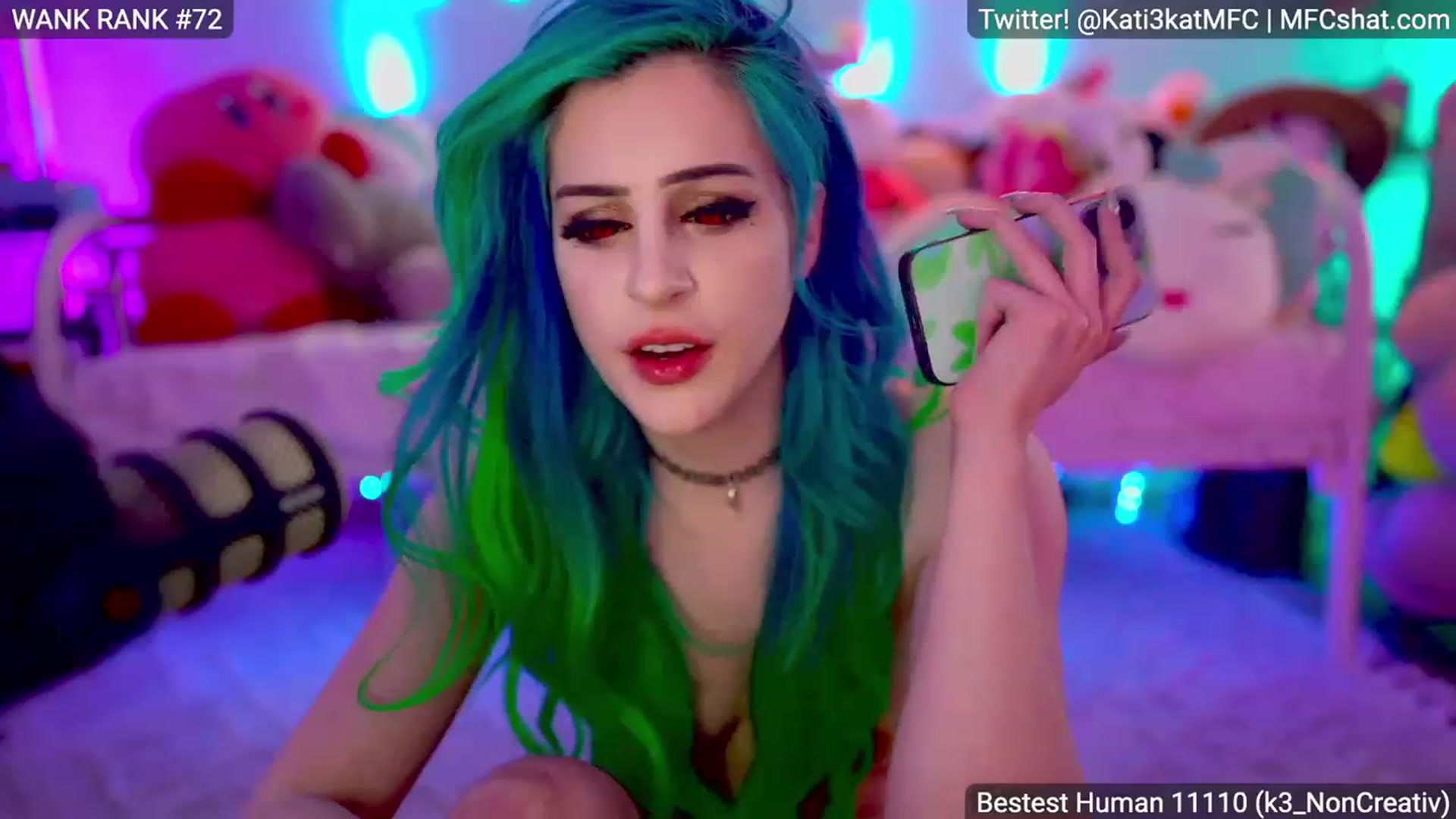 Gallery image thumbnail from Kati3Kat's myfreecams stream on, 05/13/2023, 08:47 image 6 of 20