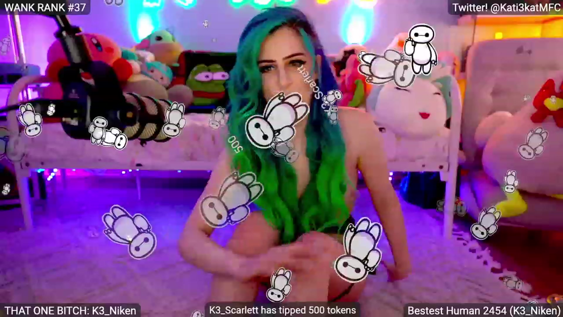 Gallery image thumbnail from Kati3Kat's myfreecams stream on, 05/27/2023, 05:14 image 12 of 20