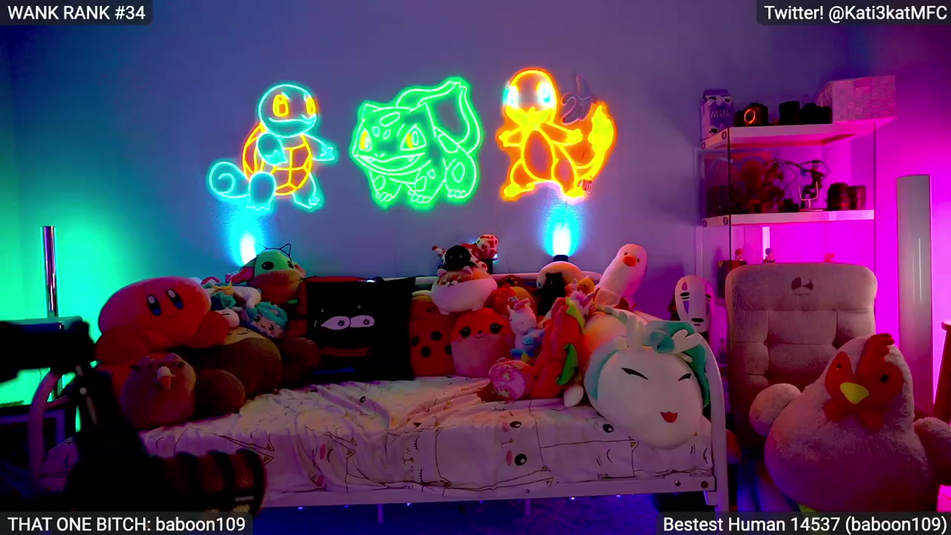 Gallery image thumbnail from Kati3Kat's myfreecams stream on, 05/27/2023, 06:17 image 6 of 20