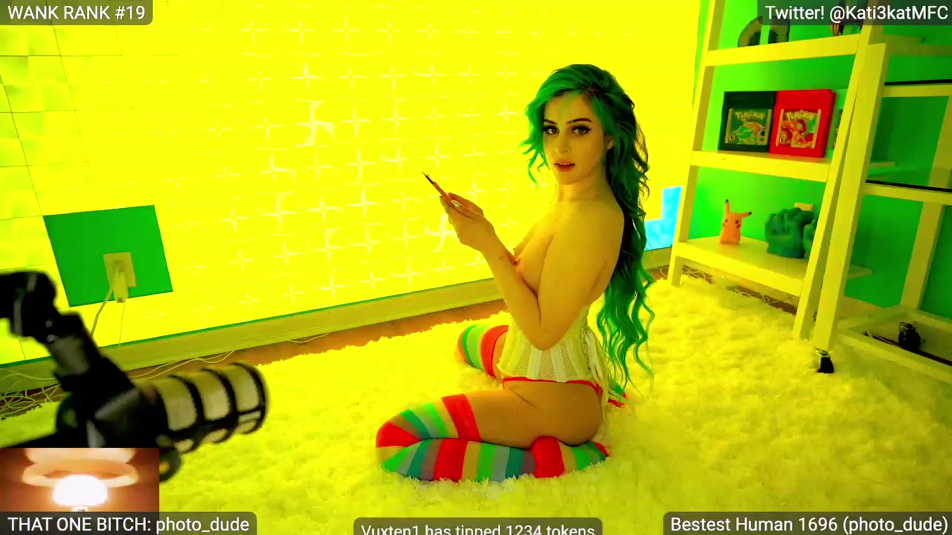 Gallery image thumbnail from Kati3Kat's myfreecams stream on, 06/02/2023, 05:11 image 11 of 20