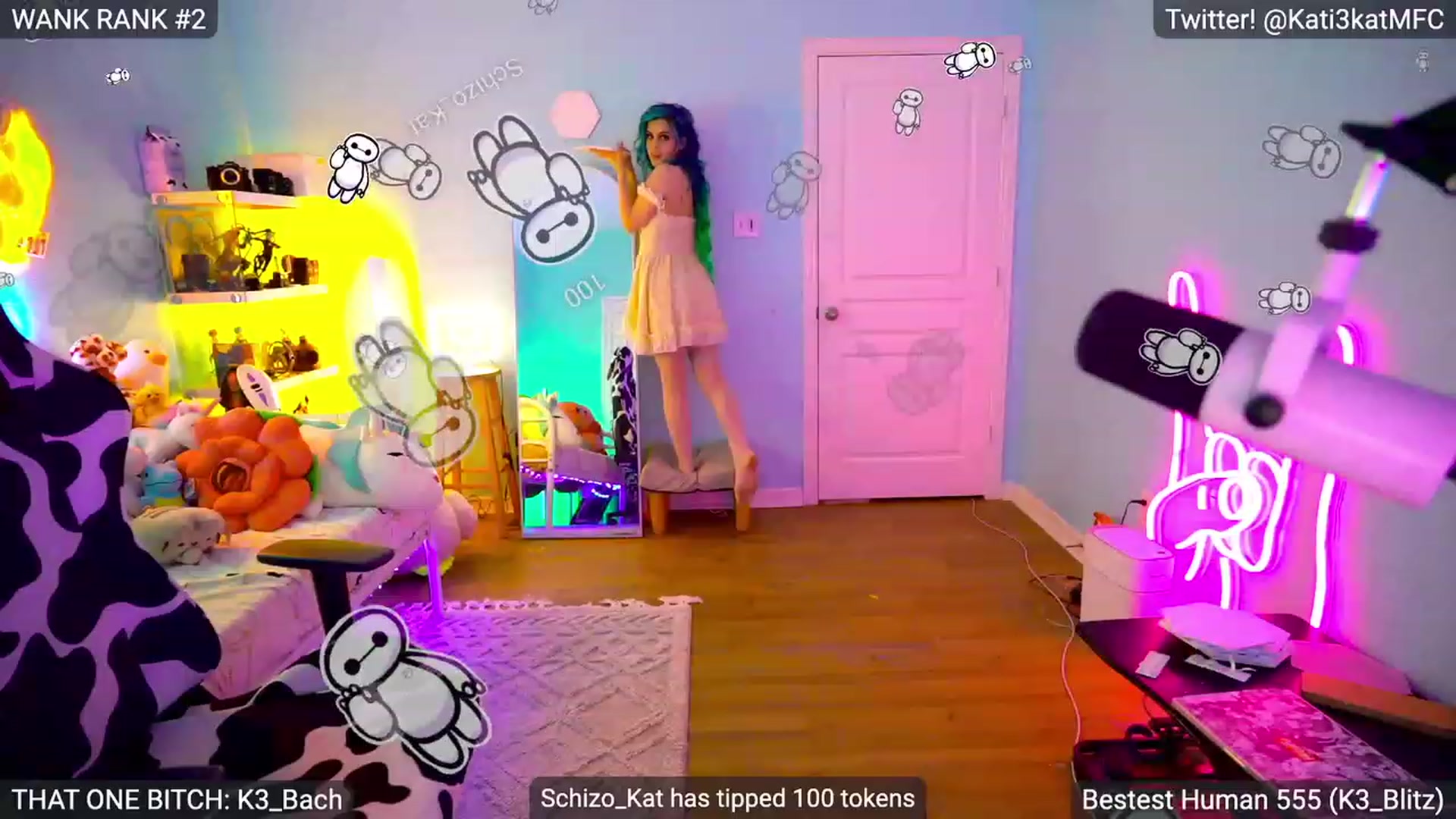 Gallery image thumbnail from Kati3Kat's myfreecams stream on, 06/05/2023, 07:07 image 6 of 20