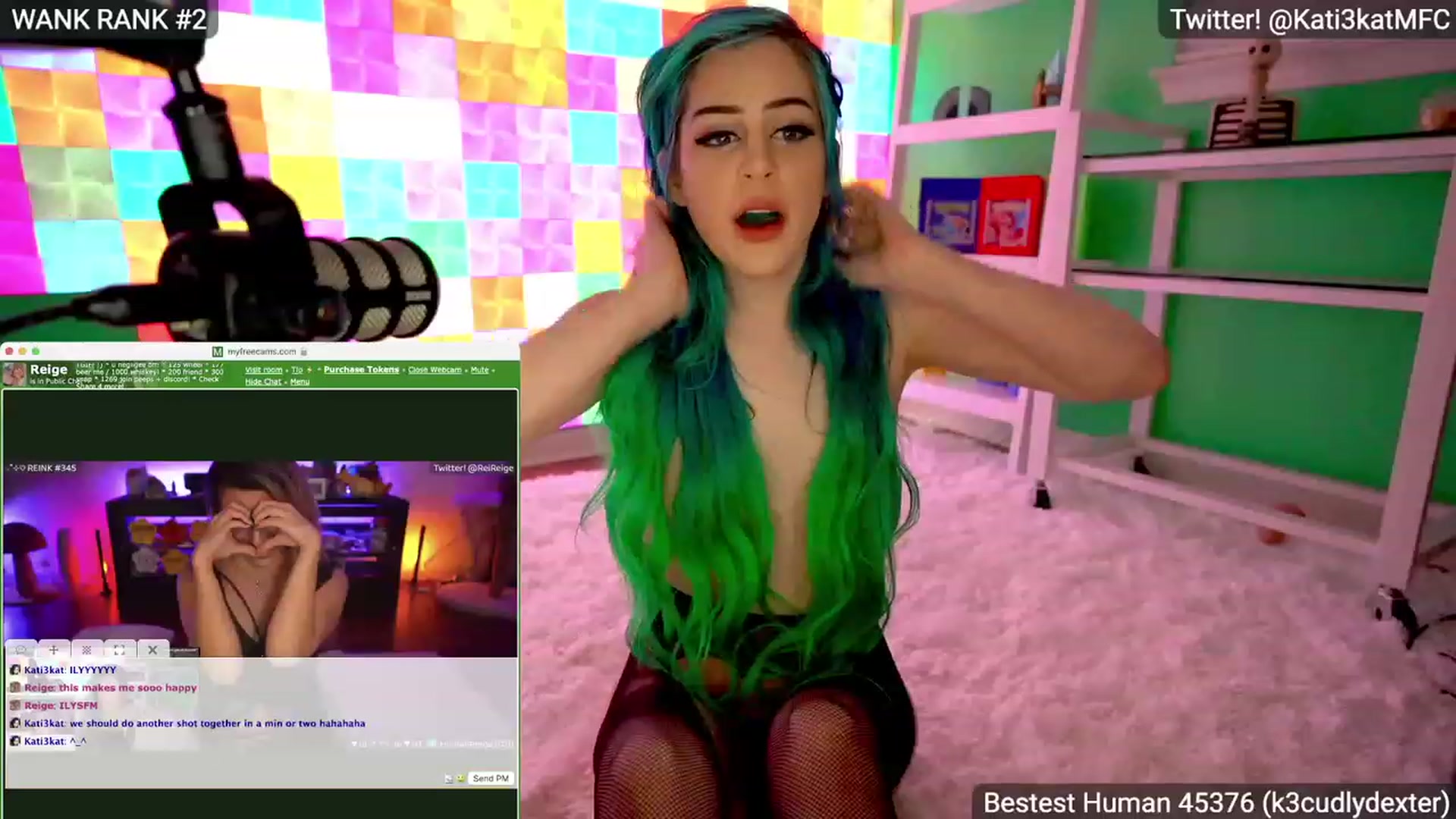 Gallery image thumbnail from Kati3Kat's myfreecams stream on, 06/10/2023, 09:06 image 7 of 20