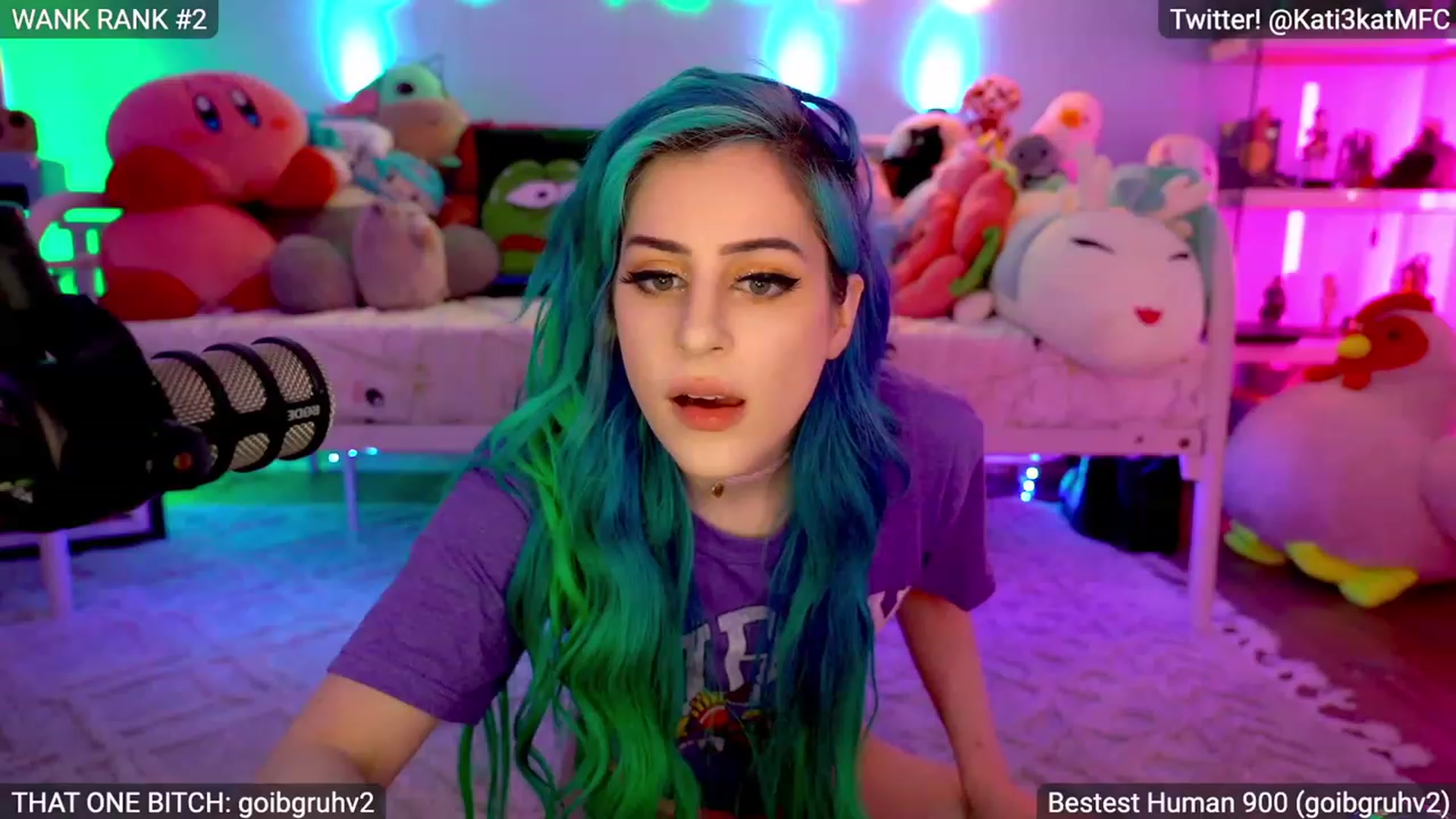 Gallery image thumbnail from Kati3Kat's myfreecams stream on, 06/12/2023, 04:37 image 3 of 20