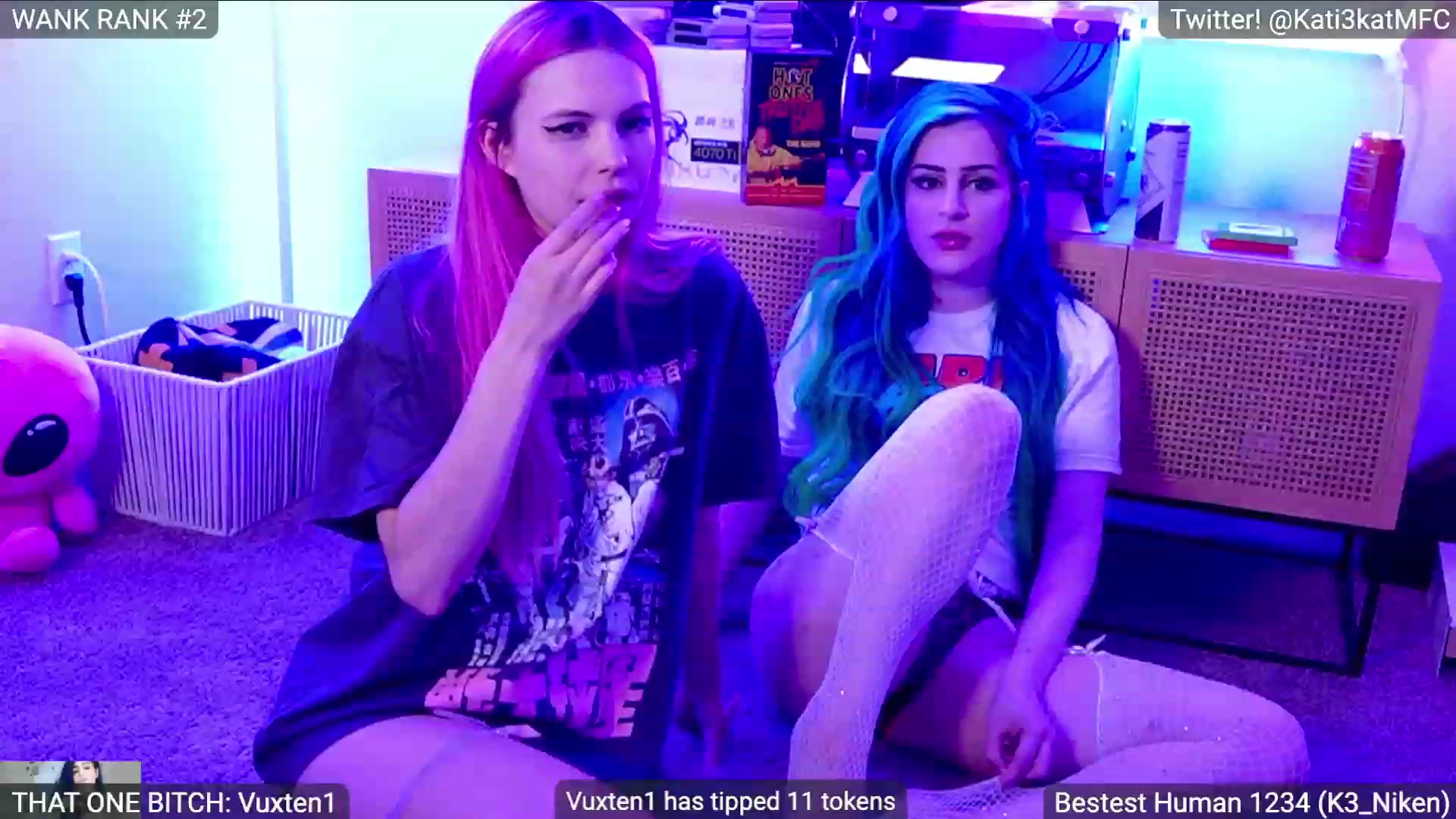 Gallery image thumbnail from Kati3Kat's myfreecams stream on, 06/13/2023, 05:51 image 6 of 20