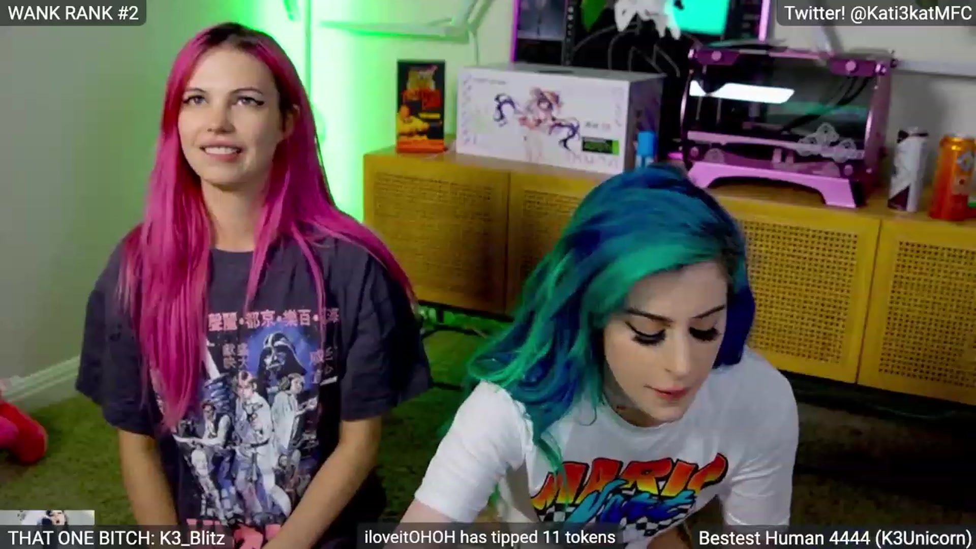 Gallery image thumbnail from Kati3Kat's myfreecams stream on, 06/13/2023, 08:55 image 18 of 20