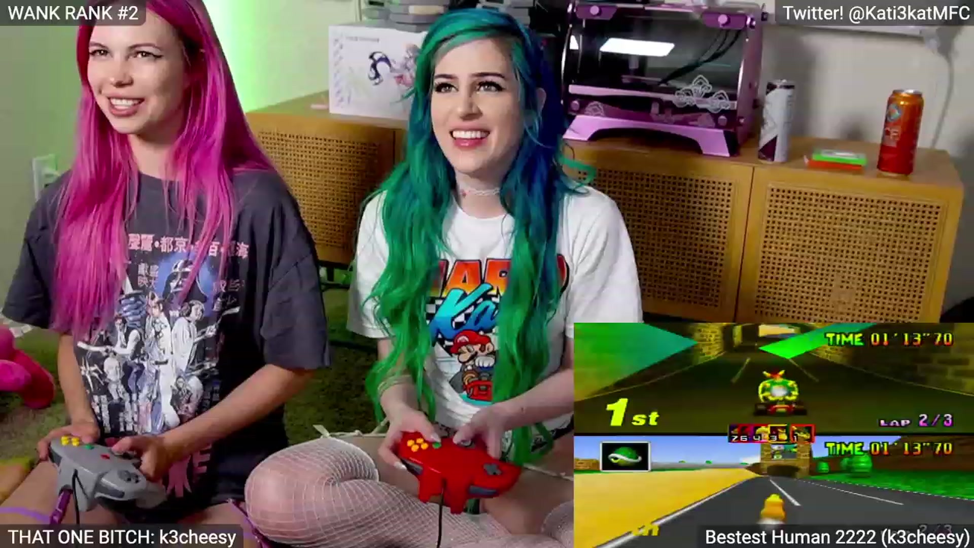 Gallery image thumbnail from Kati3Kat's myfreecams stream on, 06/13/2023, 08:55 image 1 of 20