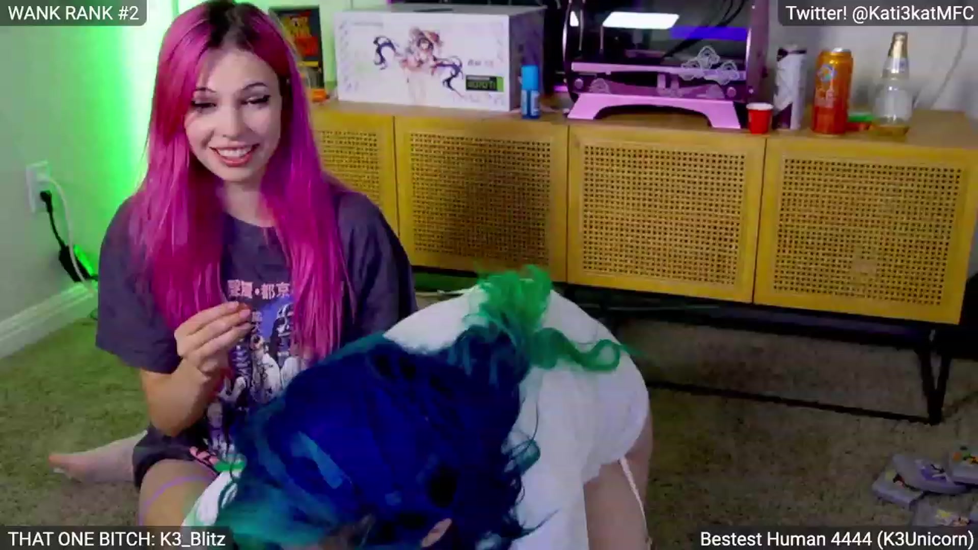 Gallery image thumbnail from Kati3Kat's myfreecams stream on, 06/13/2023, 09:29 image 2 of 20