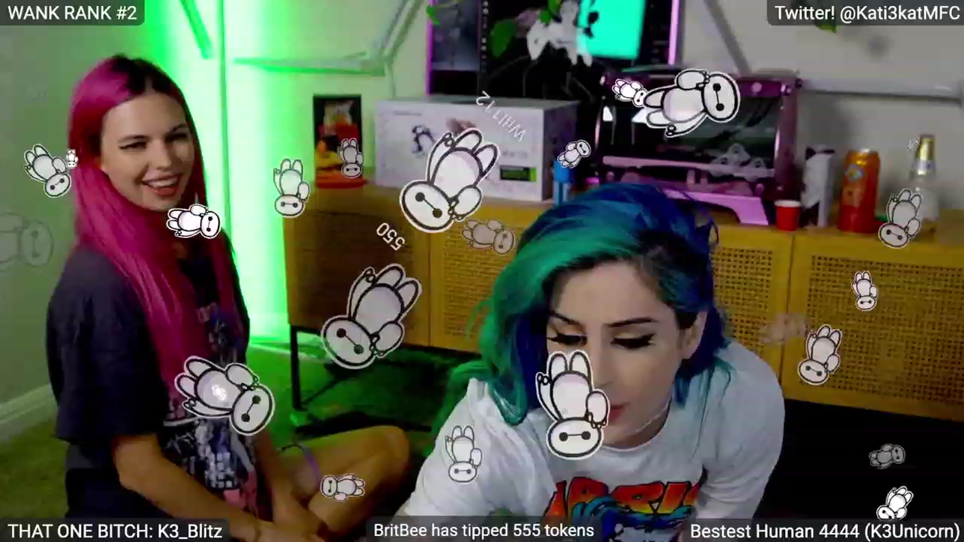 Gallery image thumbnail from Kati3Kat's myfreecams stream on, 06/13/2023, 09:29 image 1 of 20