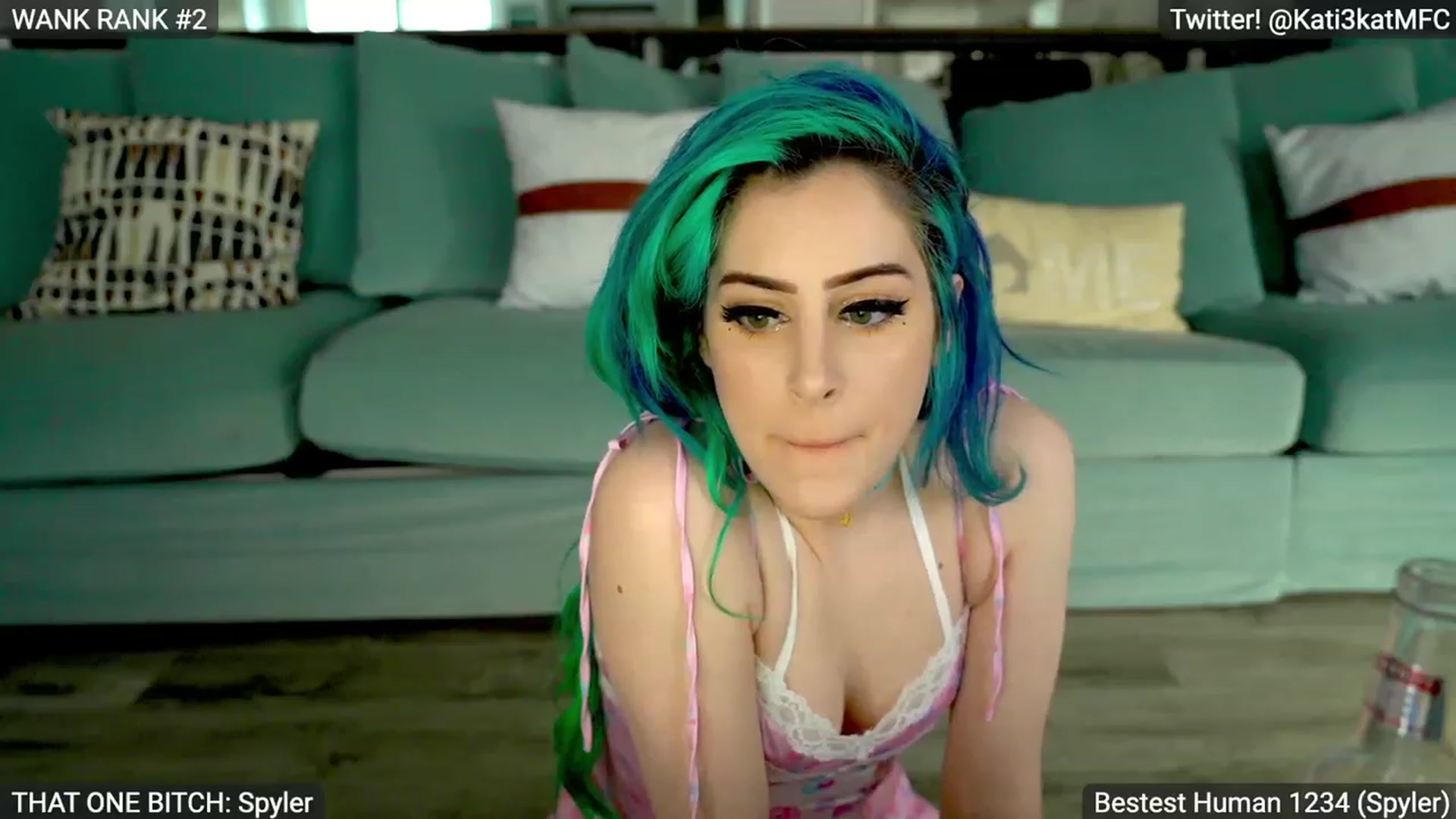 Gallery image thumbnail from Kati3Kat's myfreecams stream on, 06/15/2023, 24:25 image 8 of 20
