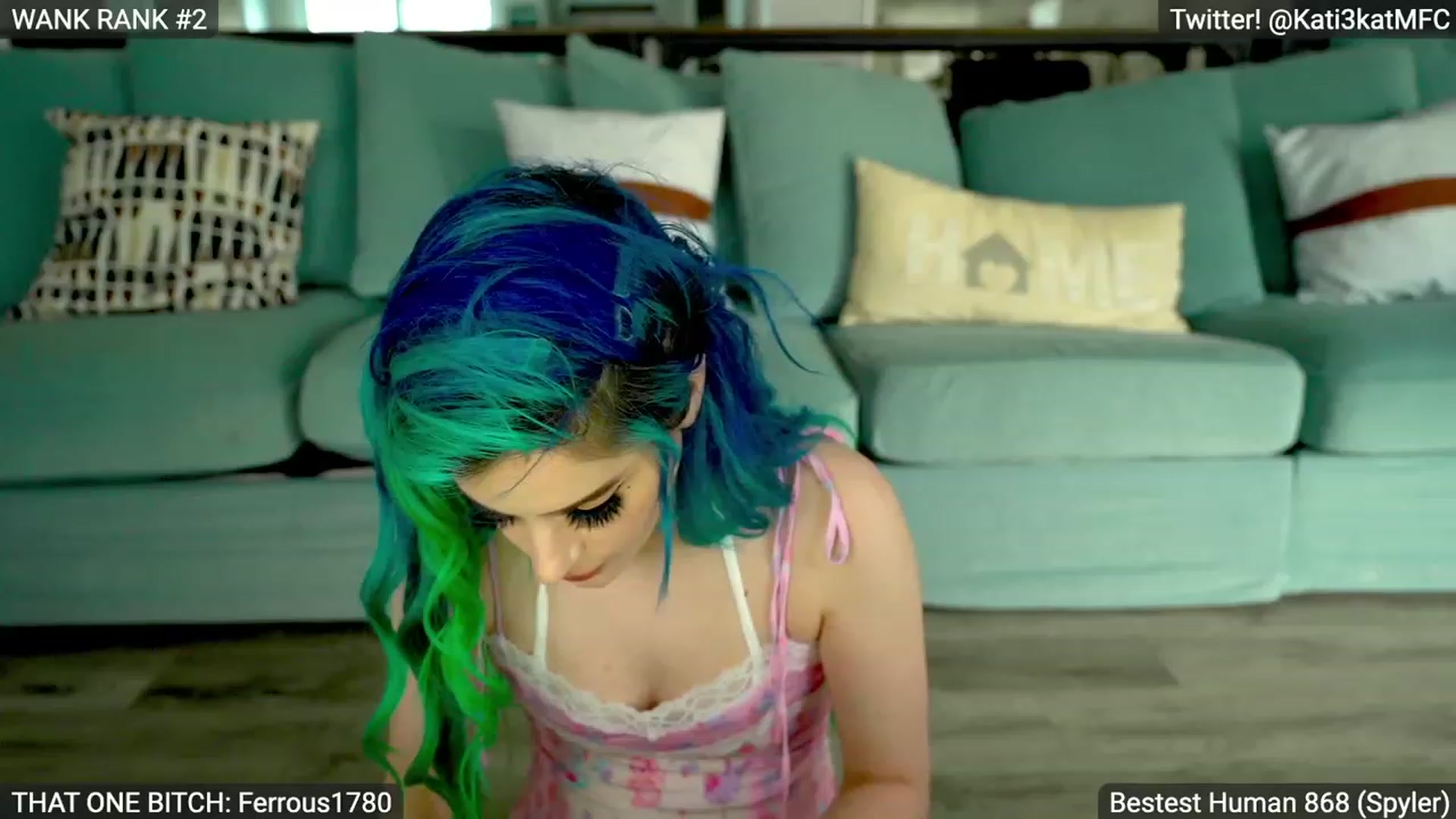 Gallery image thumbnail from Kati3Kat's myfreecams stream on, 06/15/2023, 24:25 image 6 of 20
