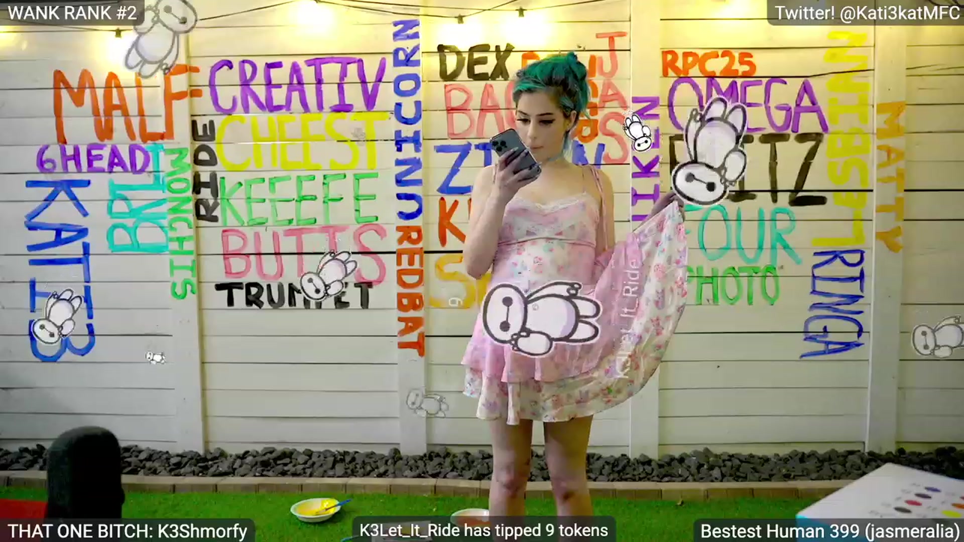 Gallery image thumbnail from Kati3Kat's myfreecams stream on, 06/15/2023, 02:54 image 16 of 20