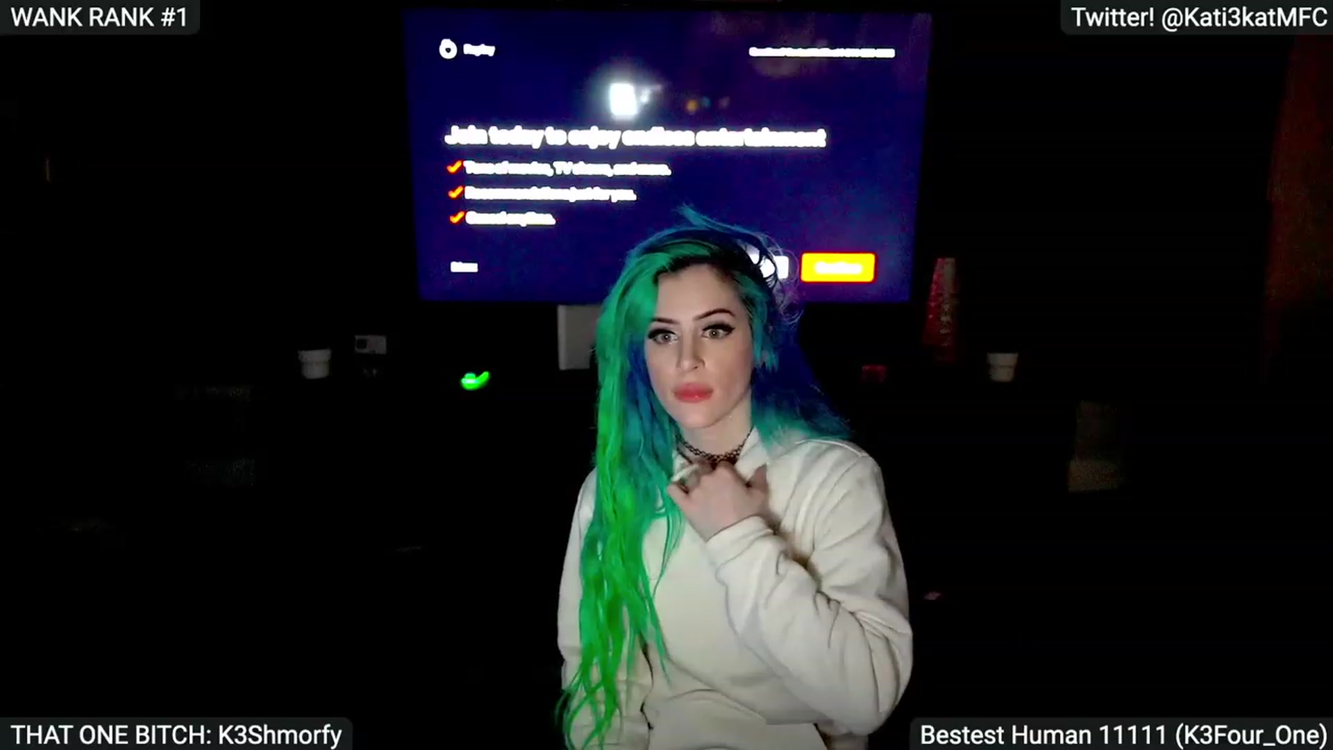 Gallery image thumbnail from Kati3Kat's myfreecams stream on, 06/15/2023, 08:20 image 6 of 20
