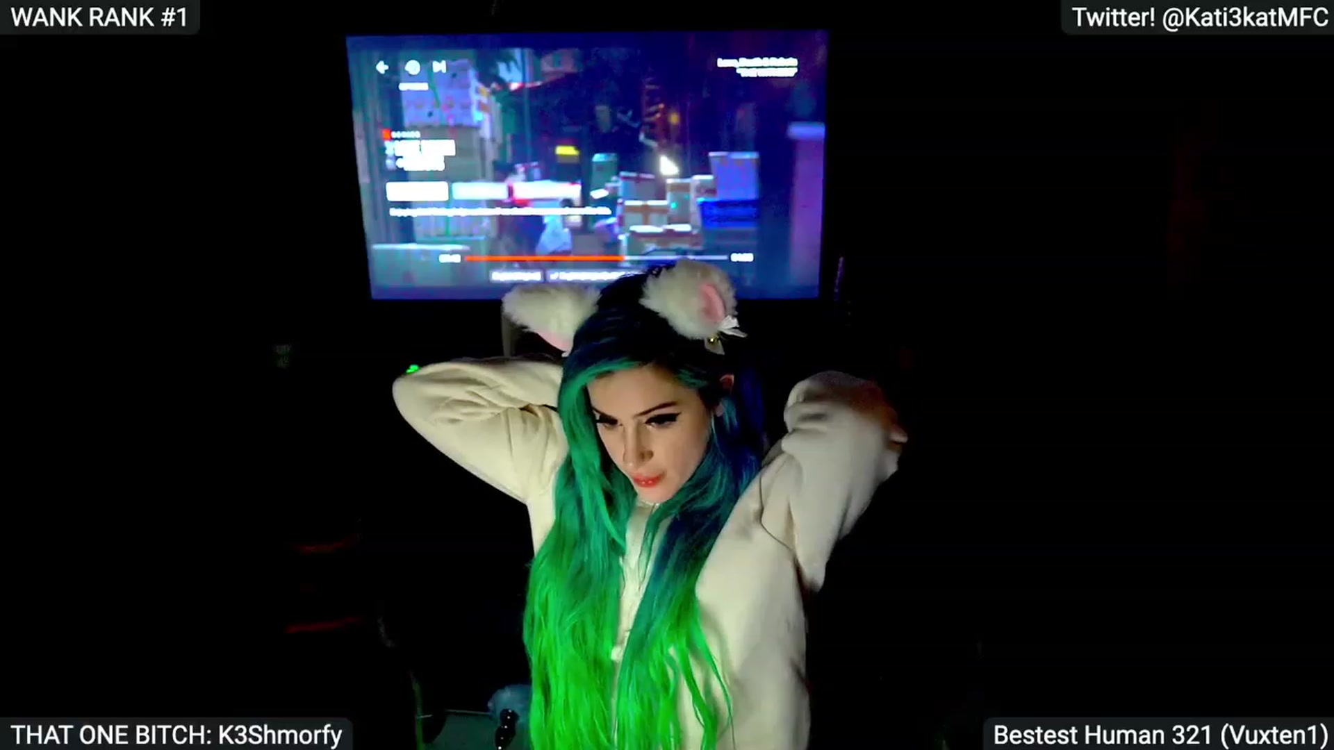 Gallery image thumbnail from Kati3Kat's myfreecams stream on, 06/15/2023, 10:17 image 2 of 20