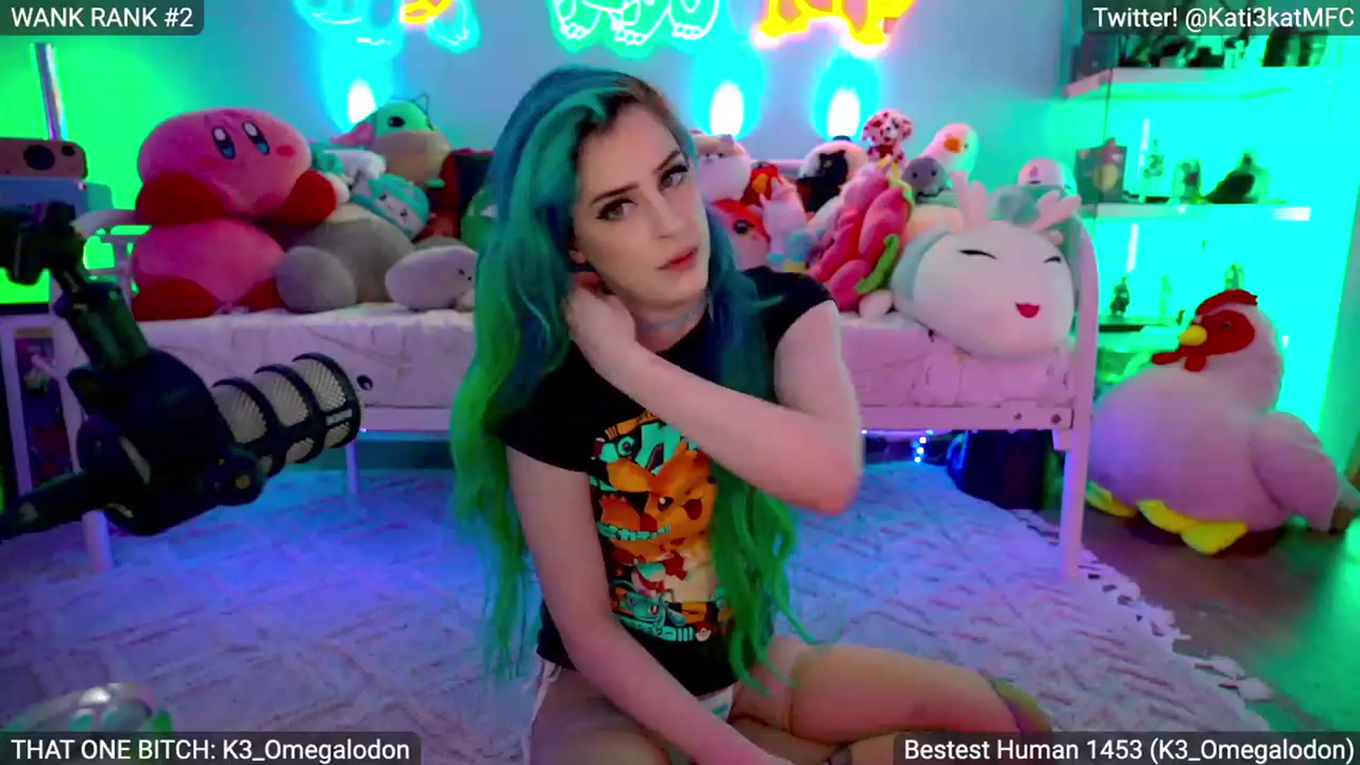 Gallery image thumbnail from Kati3Kat's myfreecams stream on, 06/16/2023, 04:05 image 5 of 20