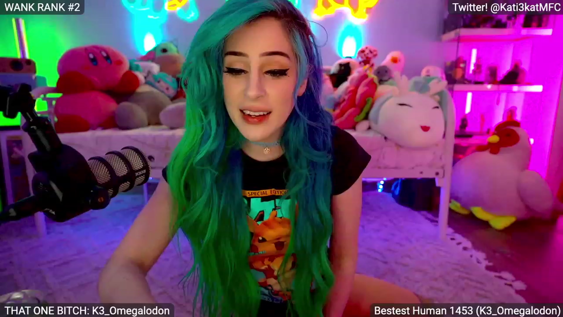 Gallery image thumbnail from Kati3Kat's myfreecams stream on, 06/16/2023, 04:05 image 6 of 20