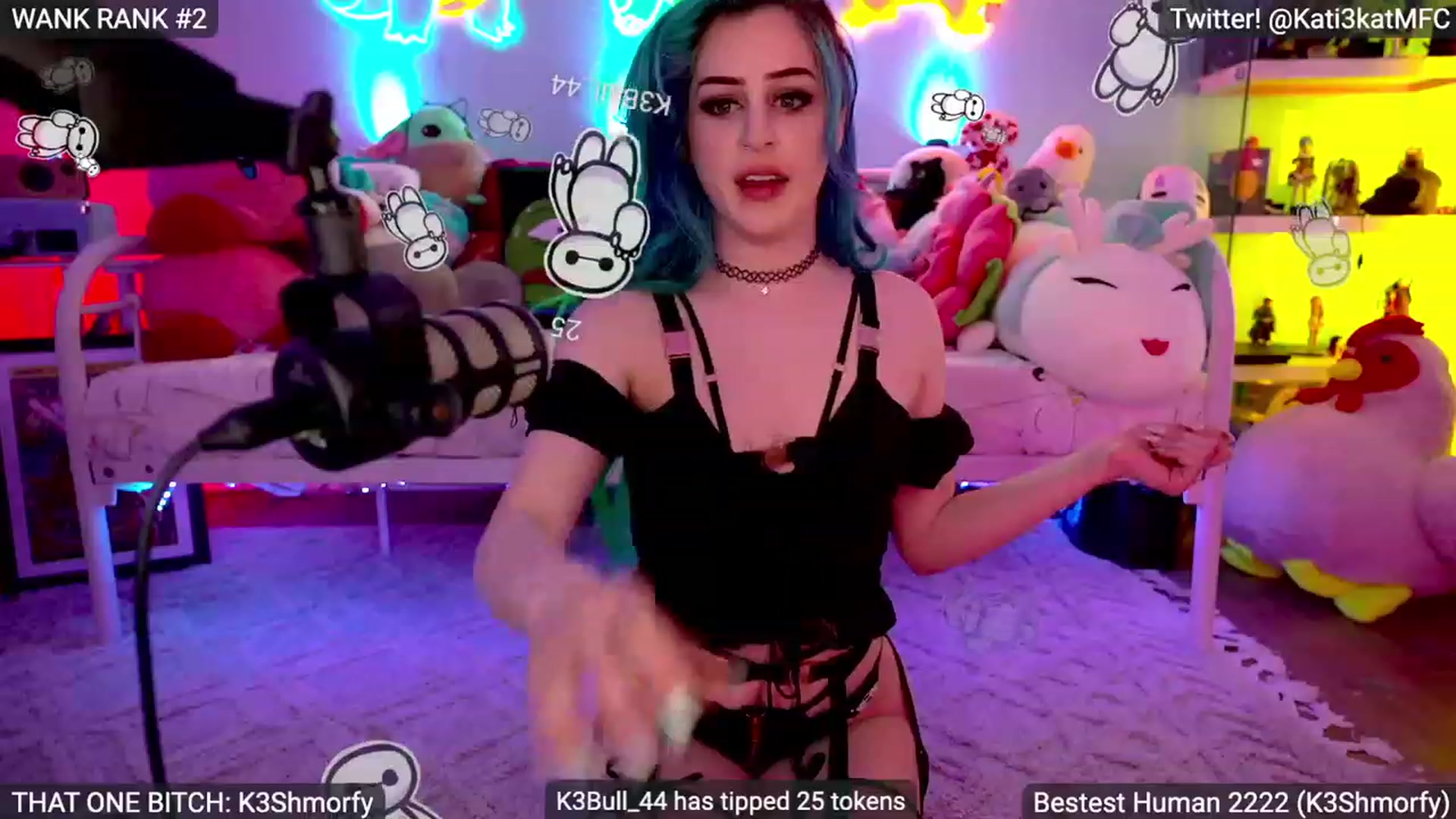 Gallery image thumbnail from Kati3Kat's myfreecams stream on, 06/17/2023, 05:07 image 12 of 20