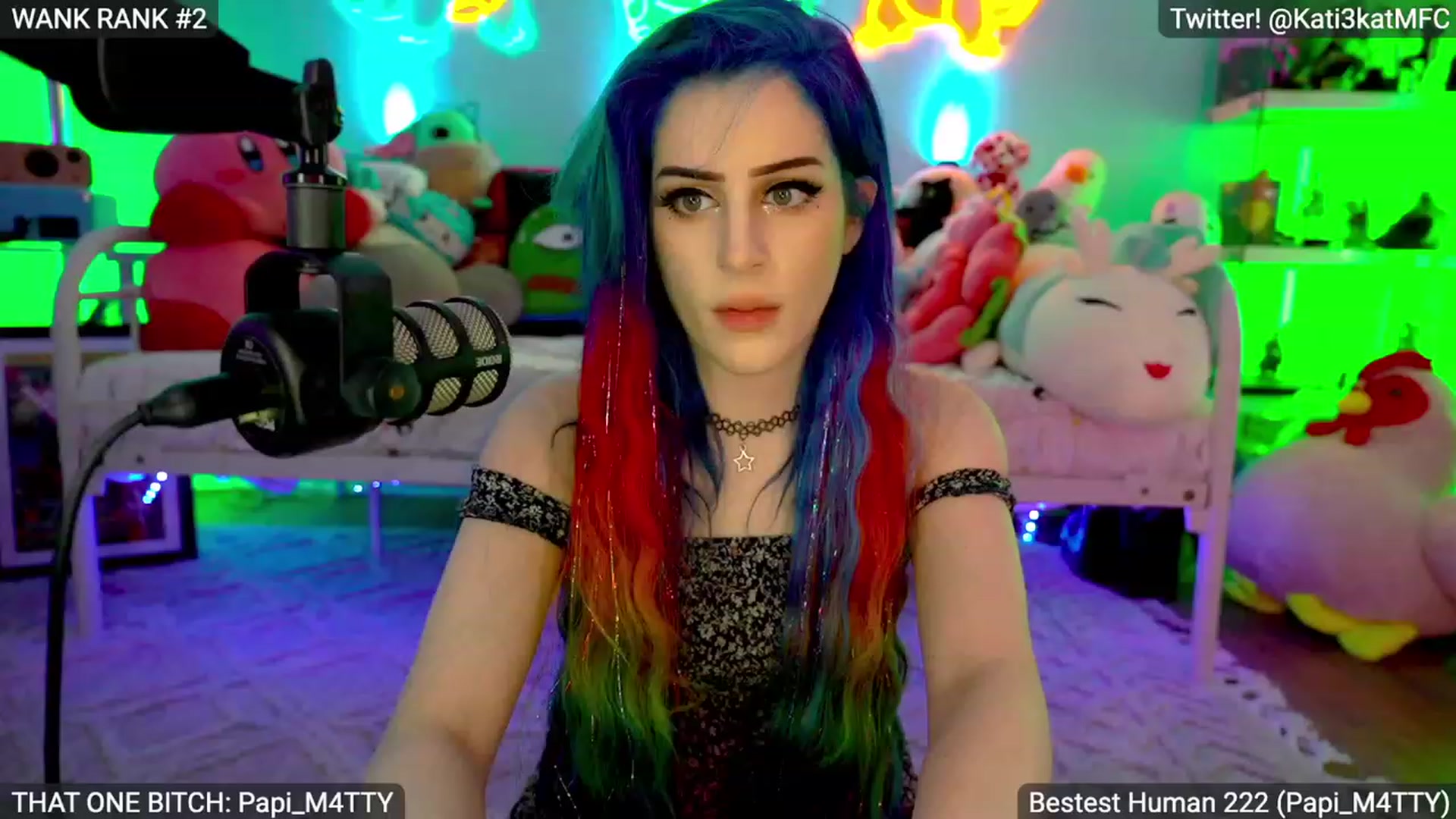 Gallery image thumbnail from Kati3Kat's myfreecams stream on, 06/18/2023, 04:23 image 2 of 20