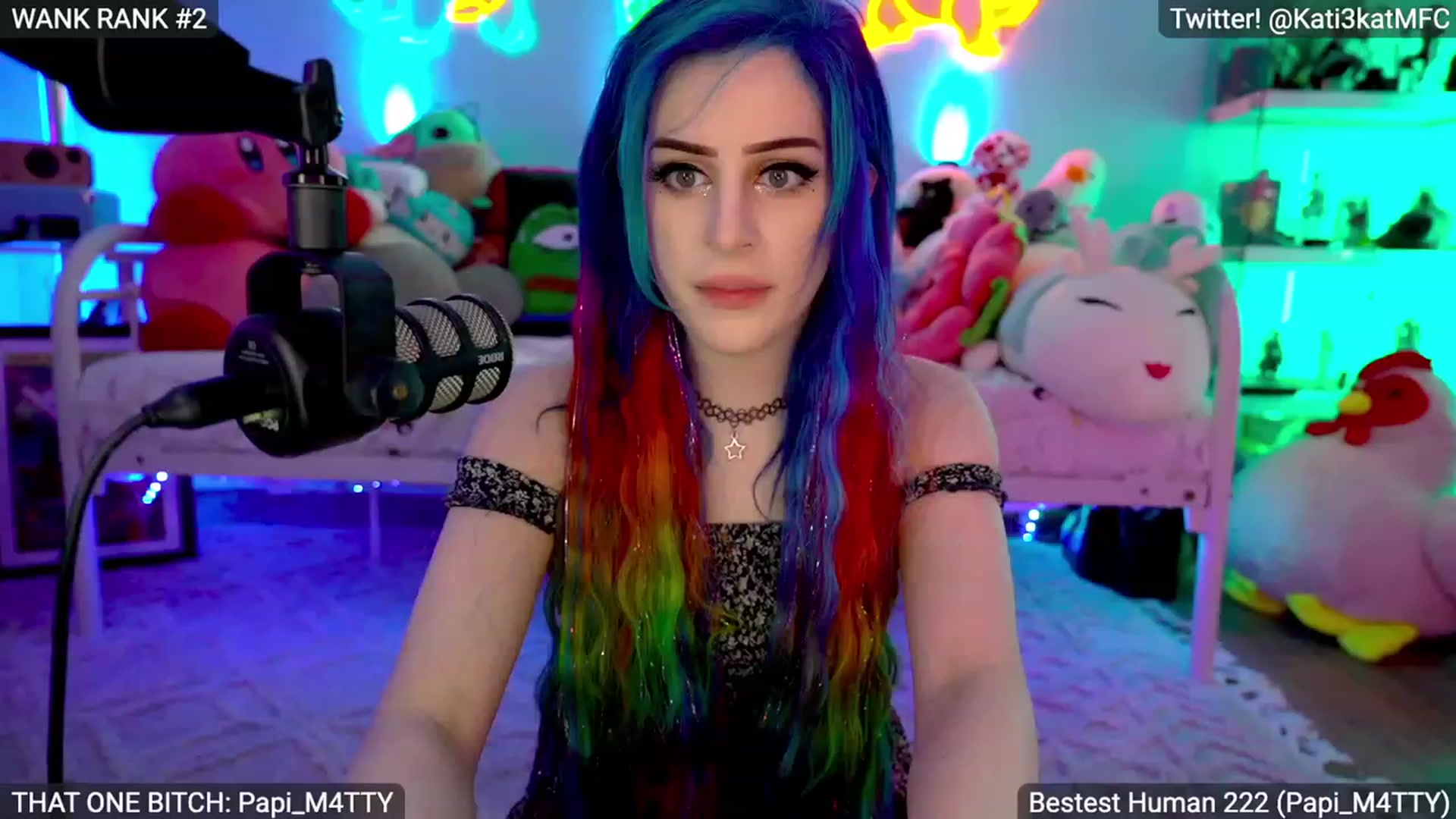 Gallery image thumbnail from Kati3Kat's myfreecams stream on, 06/18/2023, 04:23 image 1 of 20