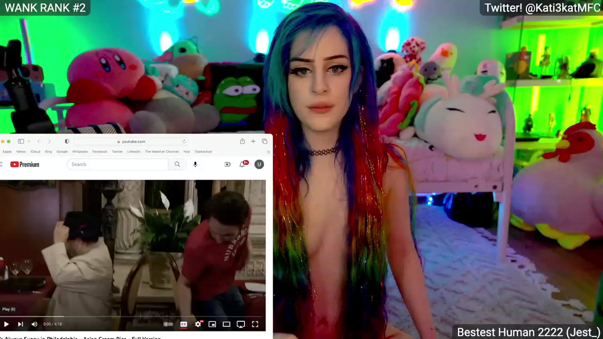 Gallery image thumbnail from Kati3Kat's myfreecams stream on, 06/18/2023, 07:13 image 3 of 20