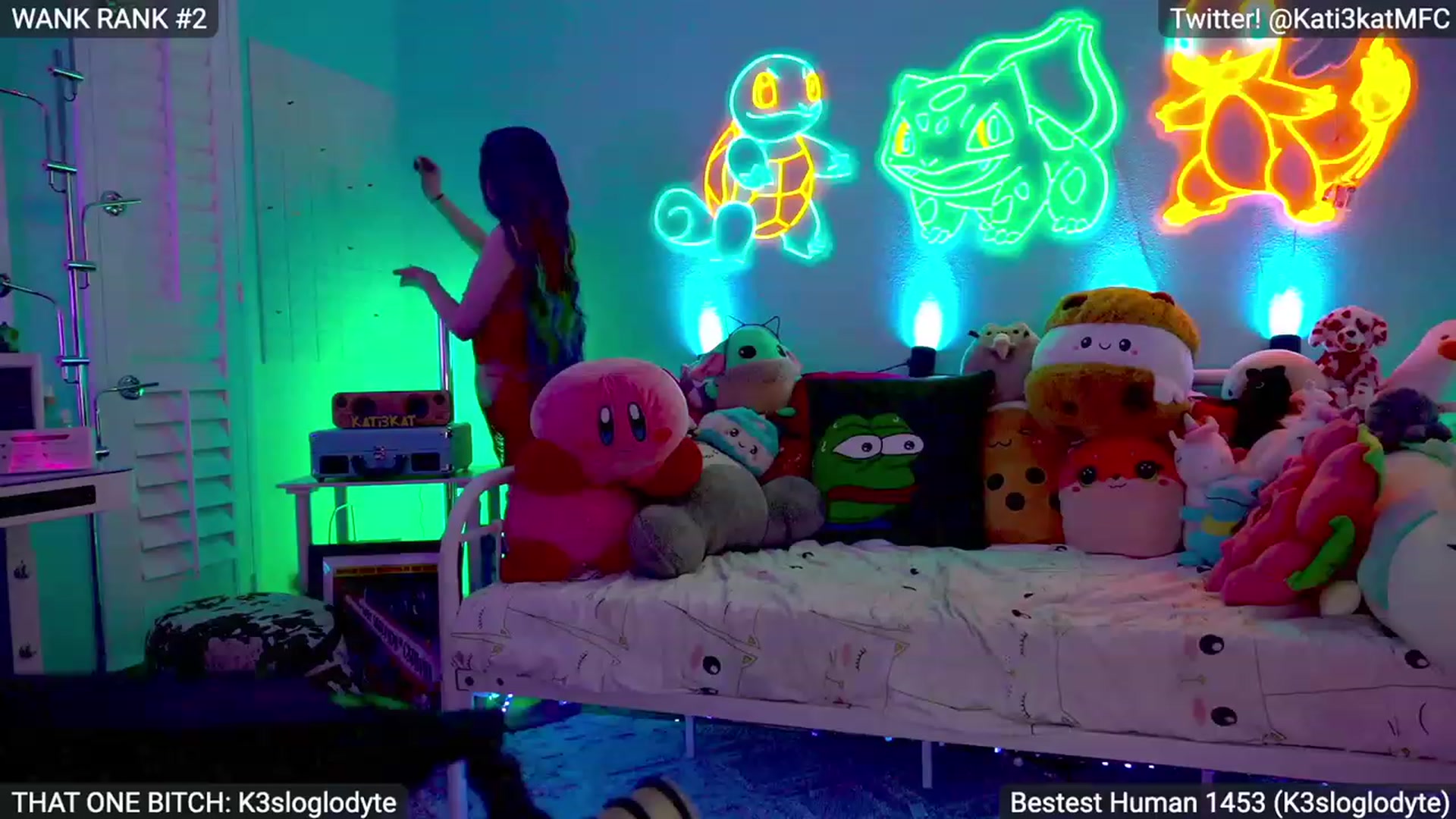 Gallery image thumbnail from Kati3Kat's myfreecams stream on, 06/23/2023, 04:06 image 1 of 20