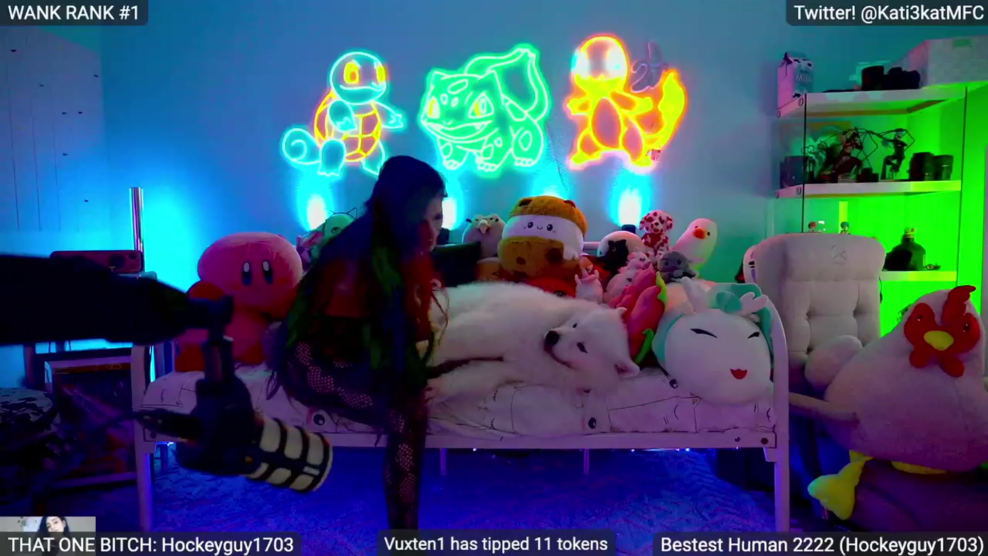 Gallery image thumbnail from Kati3Kat's myfreecams stream on, 06/30/2023, 06:01 image 17 of 20