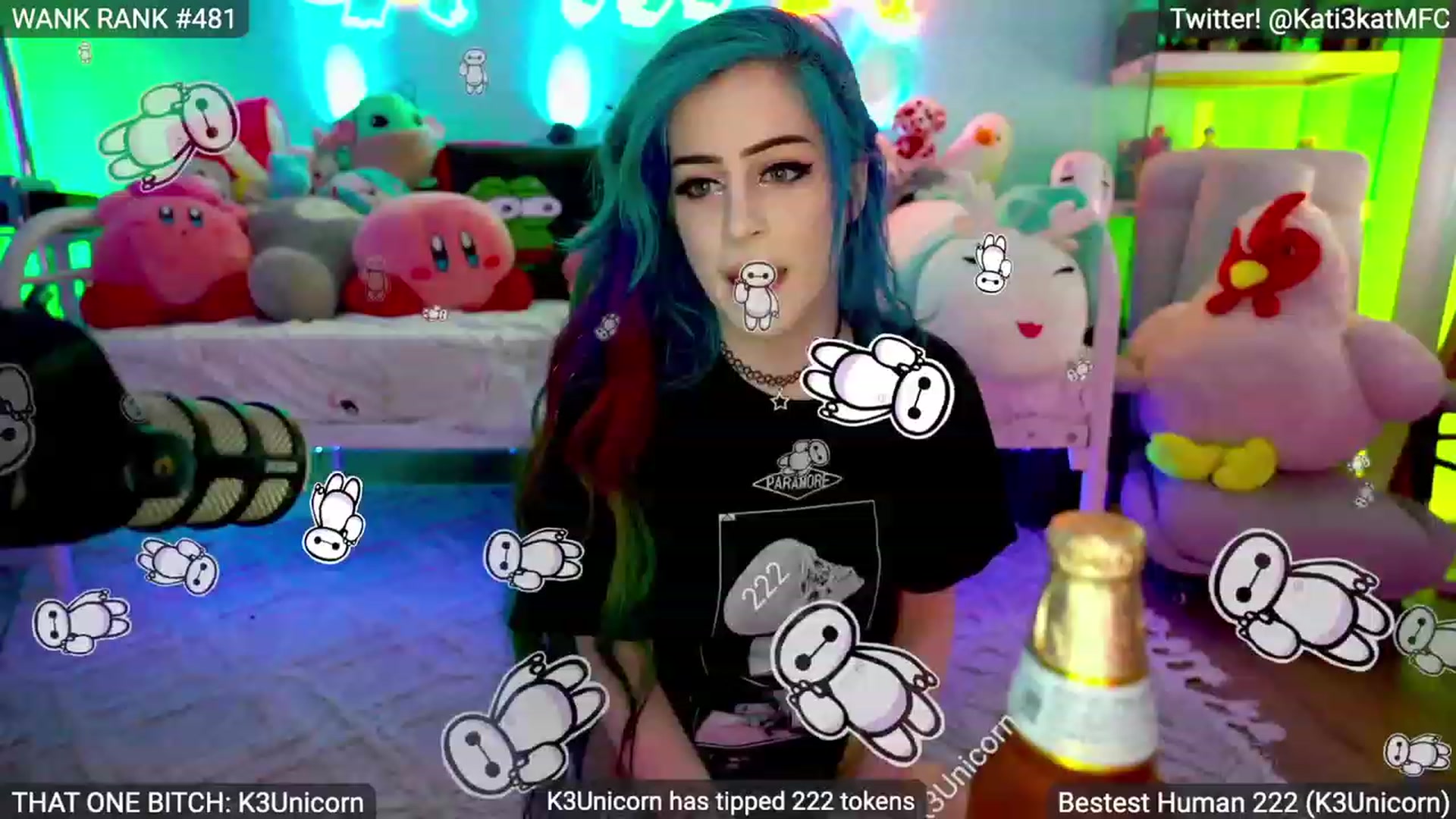 Gallery image thumbnail from Kati3Kat's myfreecams stream on, 07/12/2023, 04:31 image 1 of 20