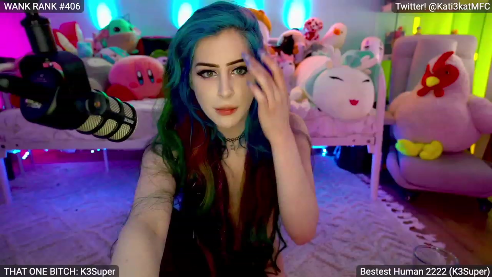 Gallery image thumbnail from Kati3Kat's myfreecams stream on, 07/12/2023, 04:31 image 14 of 20