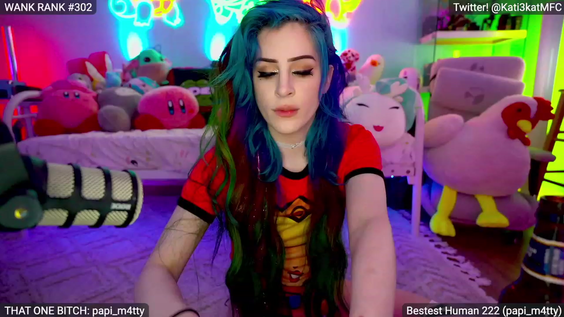 Gallery image thumbnail from Kati3Kat's myfreecams stream on, 07/14/2023, 06:25 image 2 of 20