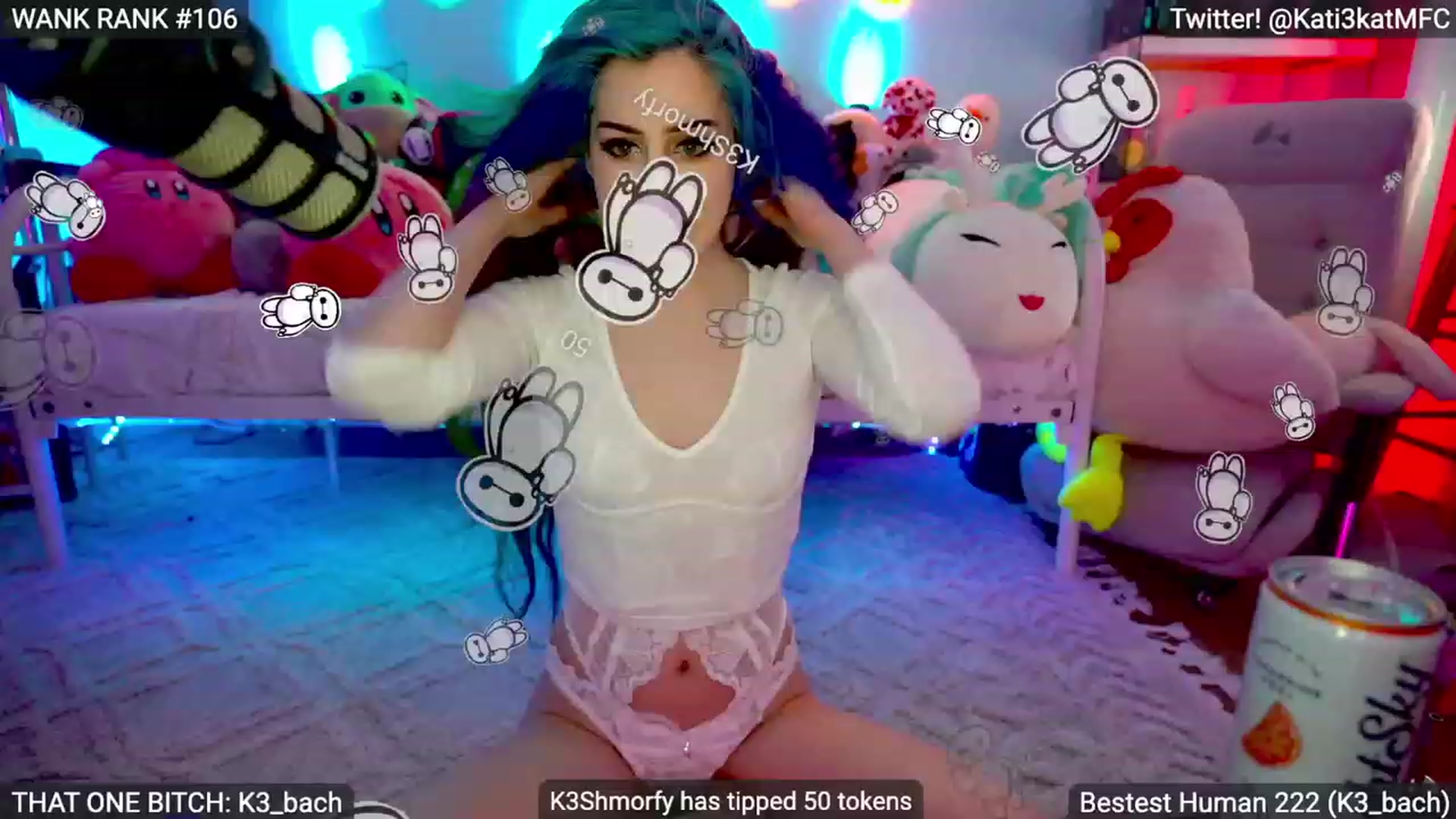 Gallery image thumbnail from Kati3Kat's myfreecams stream on, 07/21/2023, 04:55 image 3 of 20
