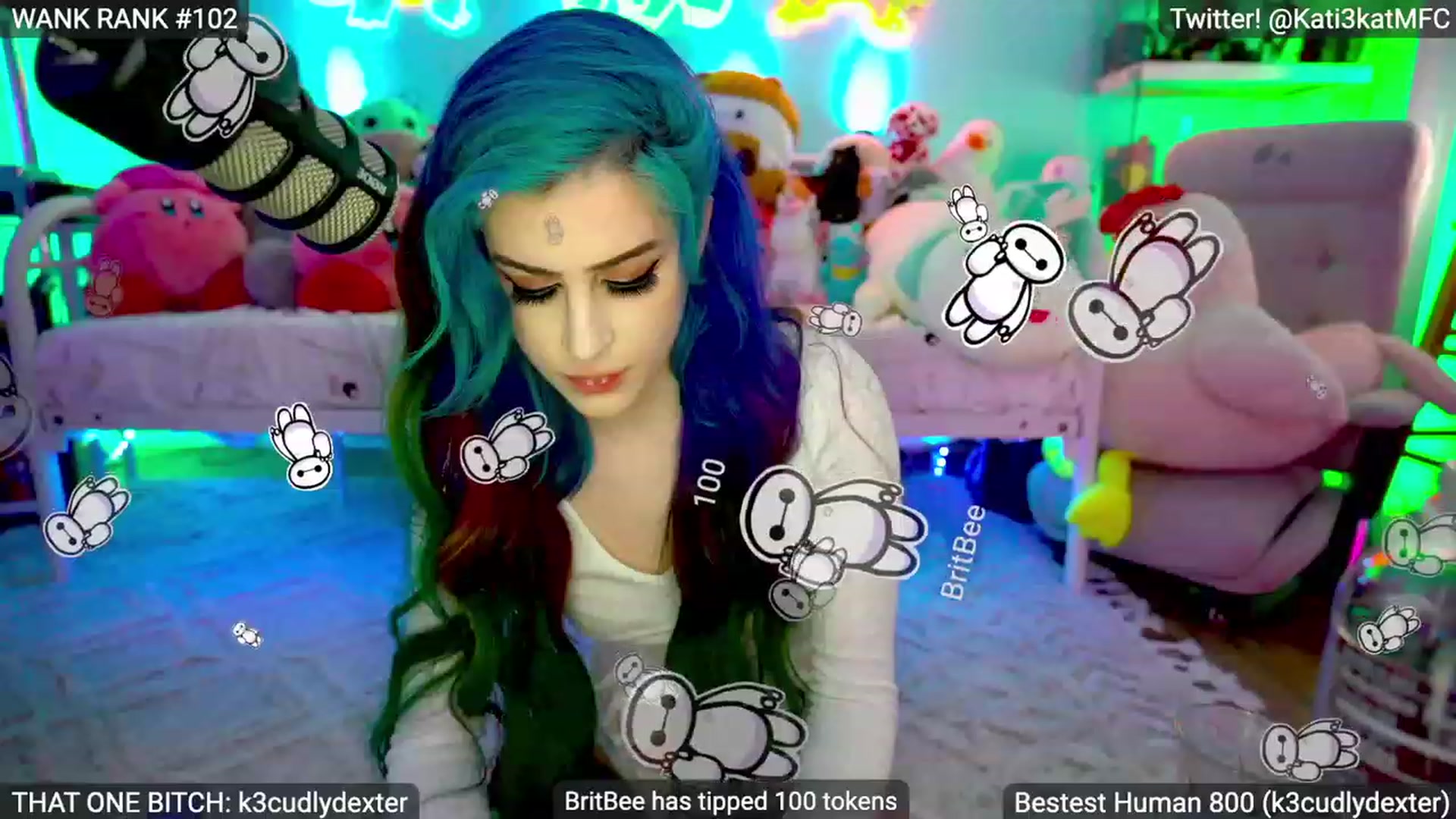Gallery image thumbnail from Kati3Kat's myfreecams stream on, 07/21/2023, 05:15 image 10 of 20