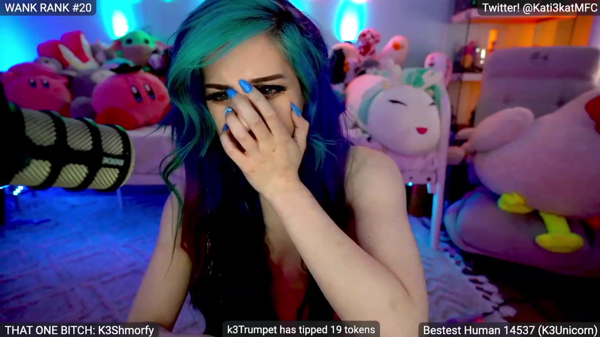 Gallery image thumbnail from Kati3Kat's myfreecams stream on, 08/01/2023, 07:06 image 16 of 20