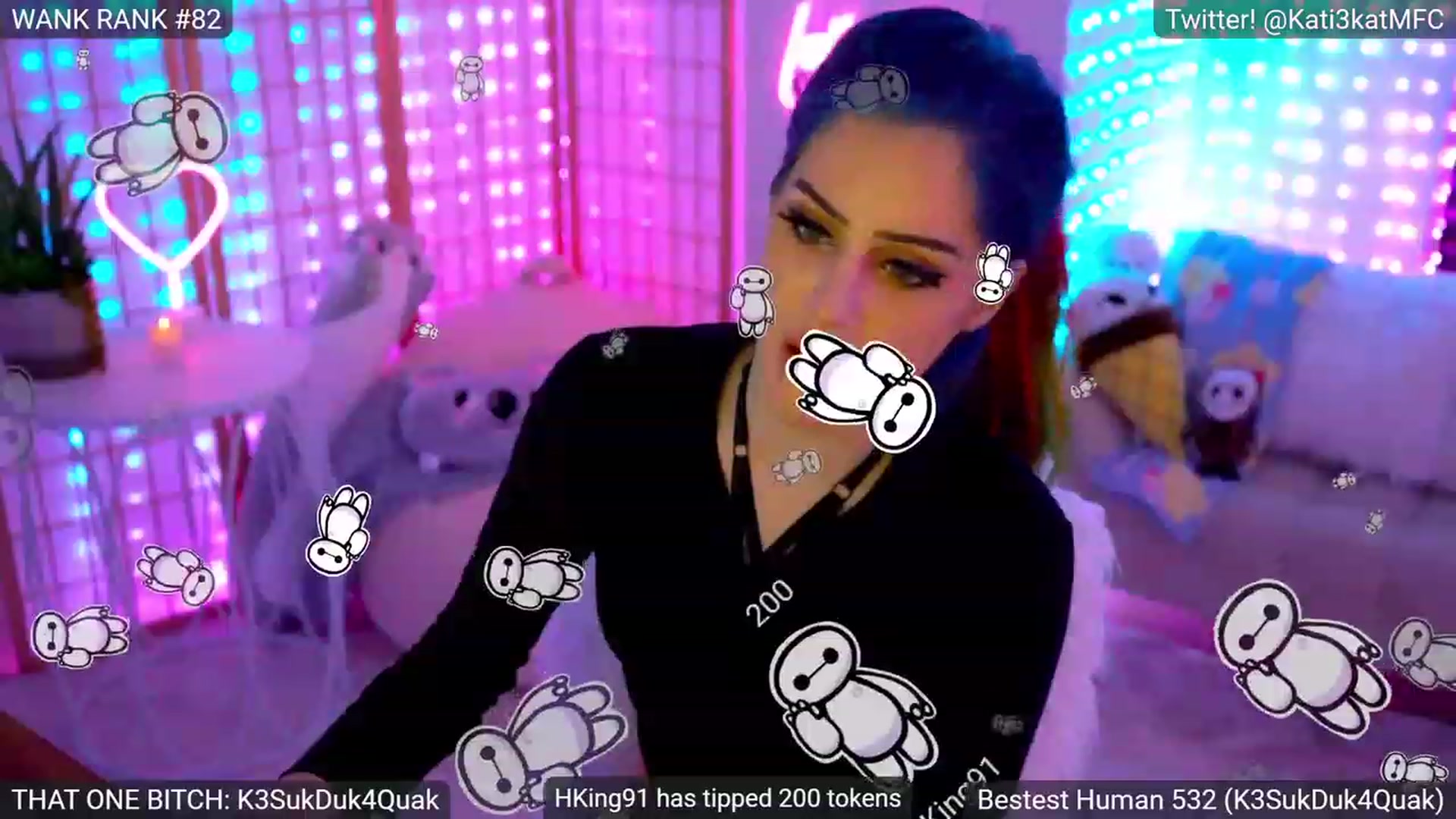 Gallery image thumbnail from Kati3Kat's myfreecams stream on, 08/11/2023, 03:33 image 14 of 20