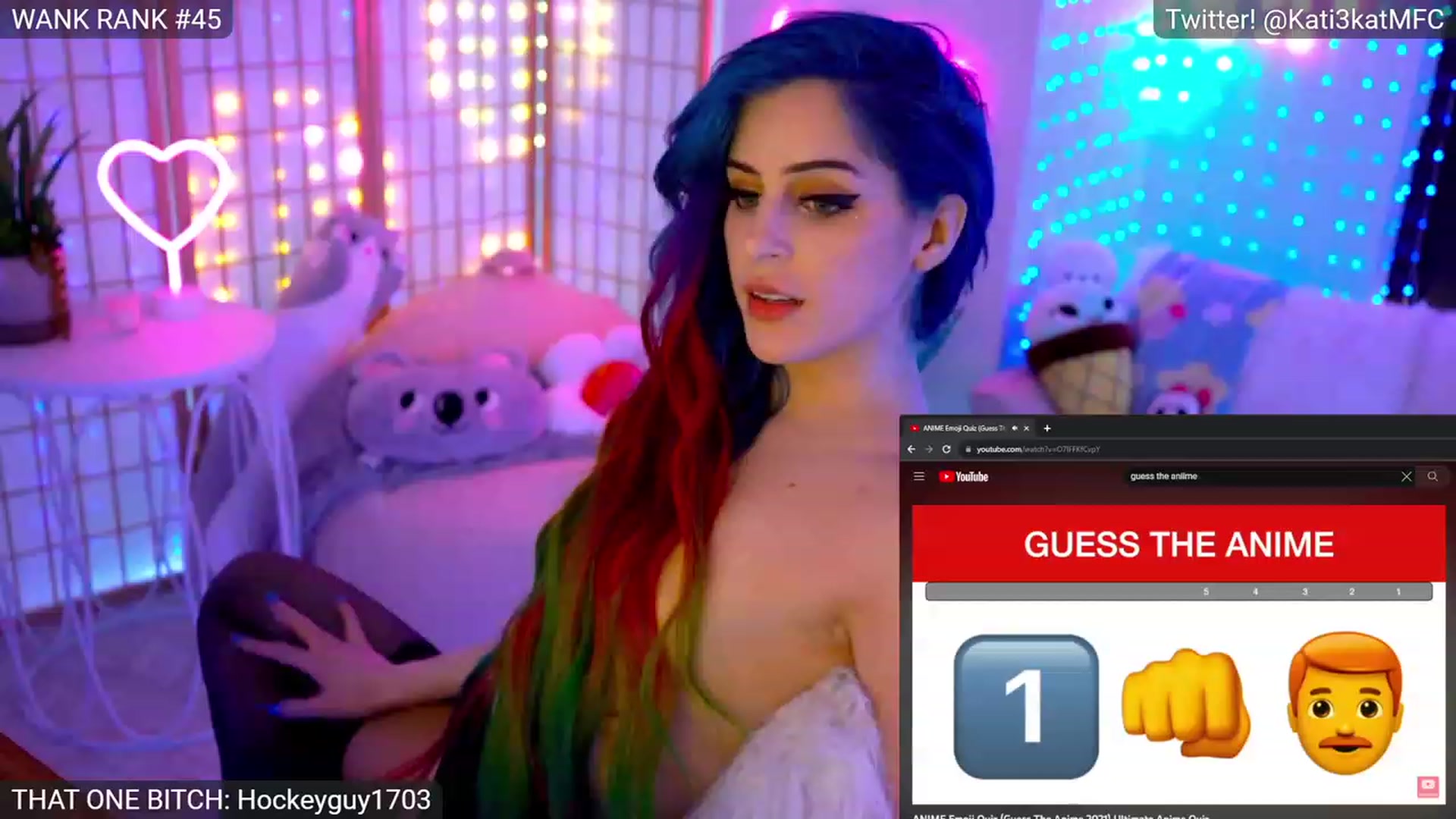 Gallery image thumbnail from Kati3Kat's myfreecams stream on, 08/12/2023, 08:13 image 2 of 20