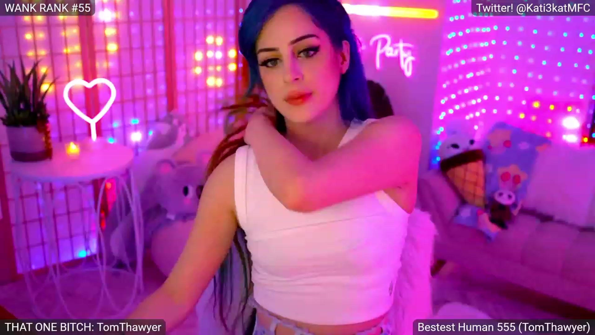 Gallery image thumbnail from Kati3Kat's myfreecams stream on, 08/14/2023, 05:08 image 1 of 20