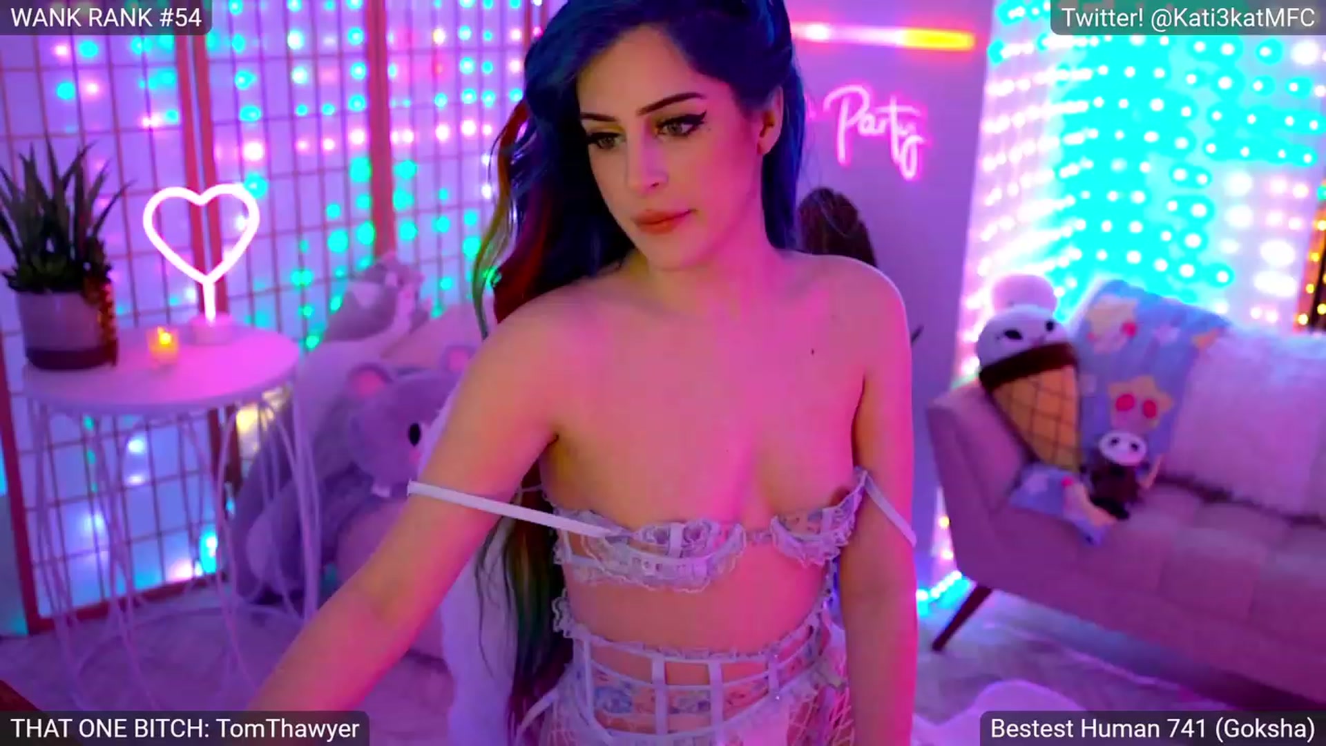 Gallery image thumbnail from Kati3Kat's myfreecams stream on, 08/14/2023, 05:08 image 4 of 20