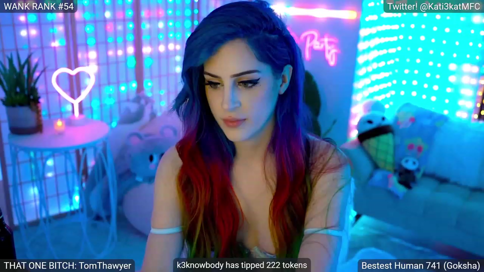 Gallery image thumbnail from Kati3Kat's myfreecams stream on, 08/14/2023, 05:08 image 6 of 20