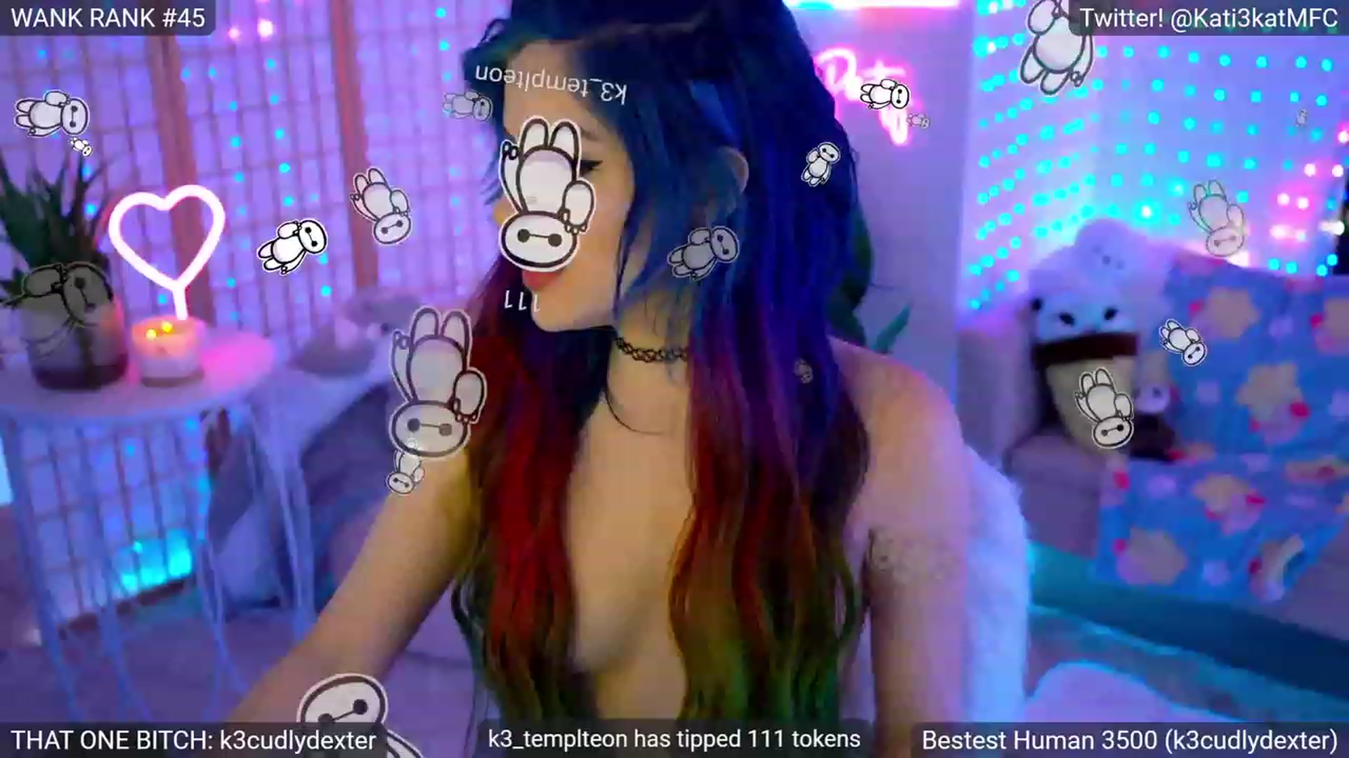 Gallery image thumbnail from Kati3Kat's myfreecams stream on, 08/19/2023, 07:44 image 2 of 20