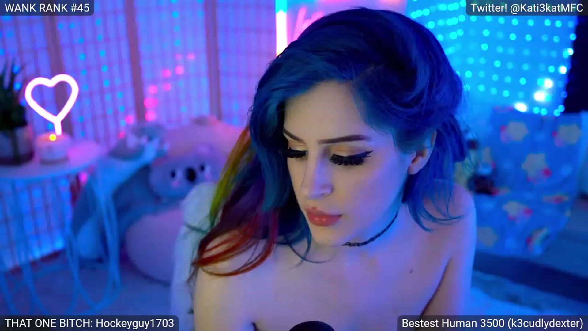 Gallery image thumbnail from Kati3Kat's myfreecams stream on, 08/19/2023, 07:44 image 13 of 20