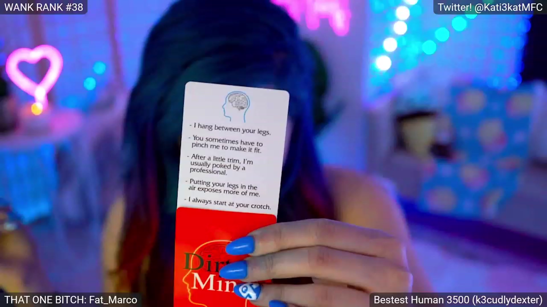 Gallery image thumbnail from Kati3Kat's myfreecams stream on, 08/19/2023, 08:20 image 1 of 20