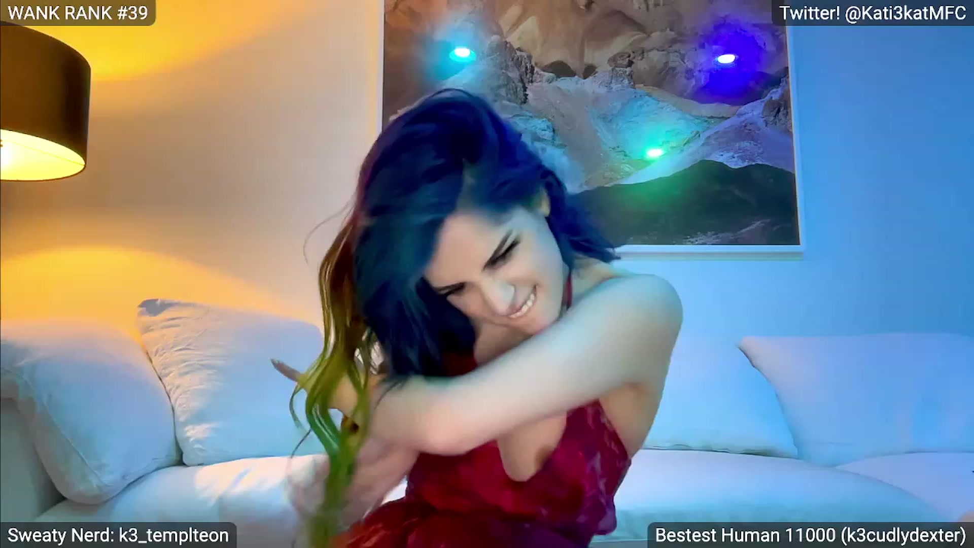 Gallery image thumbnail from Kati3Kat's myfreecams stream on, 08/27/2023, 08:29 image 14 of 20