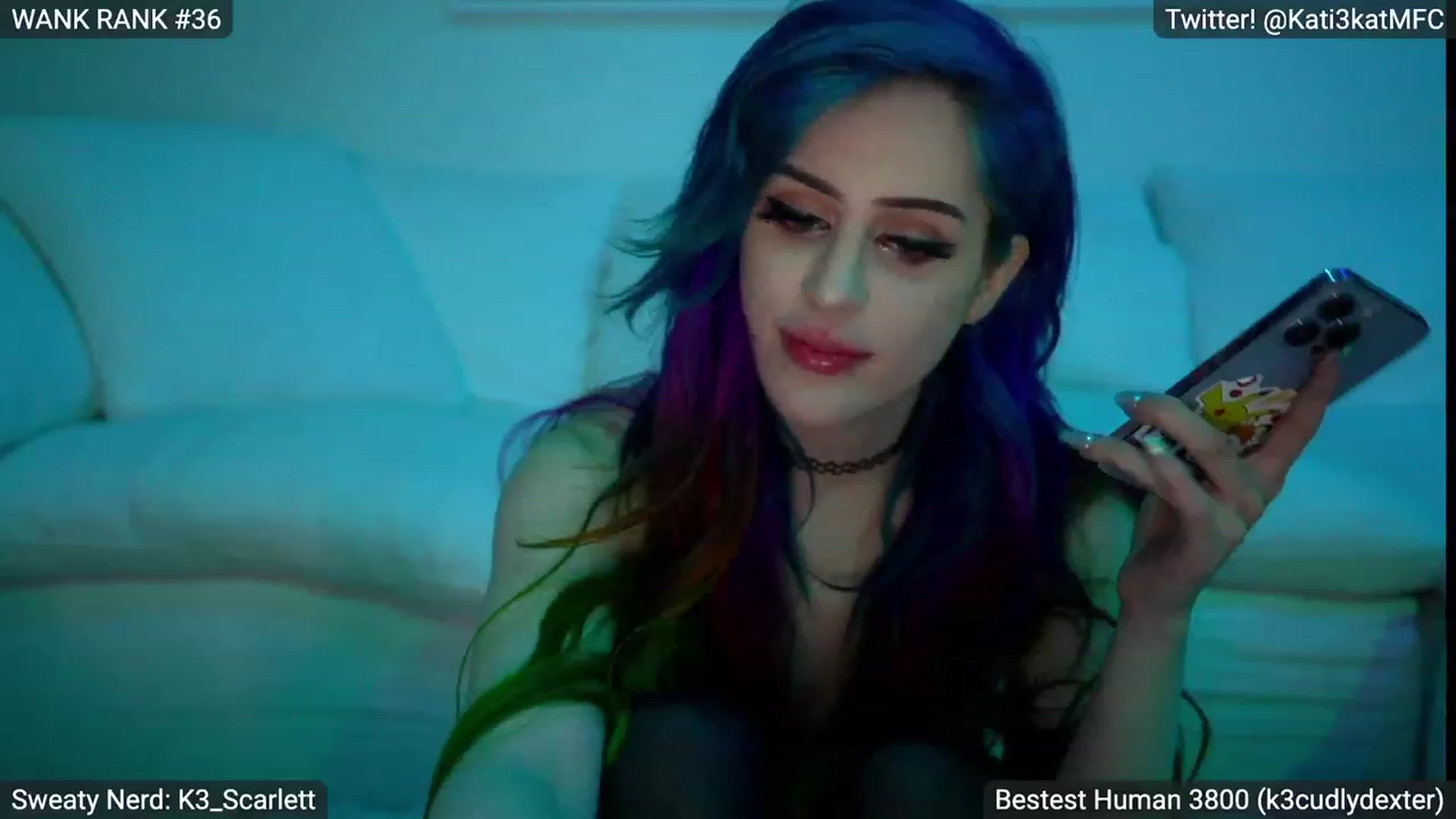 Gallery image thumbnail from Kati3Kat's myfreecams stream on, 08/29/2023, 08:00 image 10 of 20