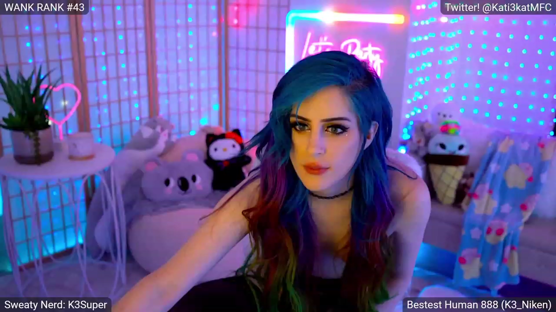 Gallery image thumbnail from Kati3Kat's myfreecams stream on, 09/06/2023, 07:24 image 1 of 20