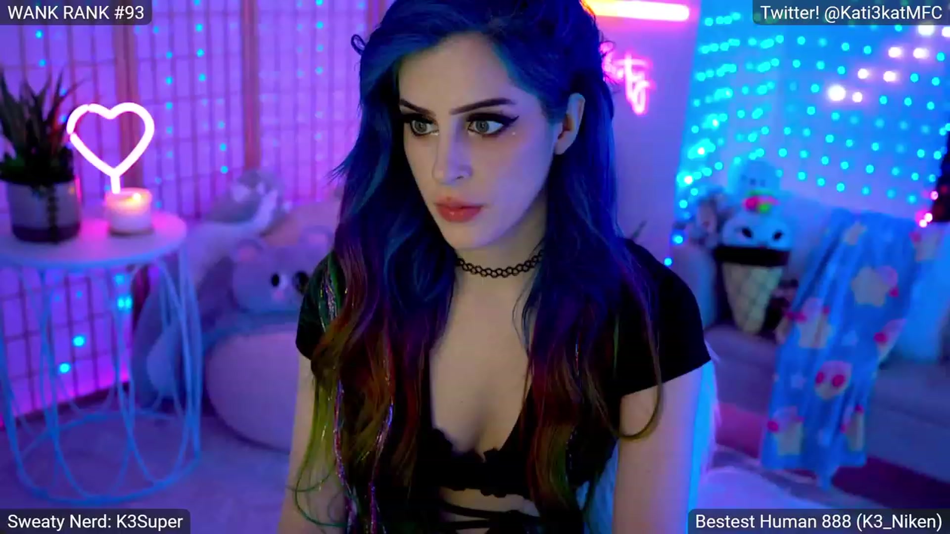 Gallery image thumbnail from Kati3Kat's myfreecams stream on, 09/09/2023, 05:40 image 1 of 20
