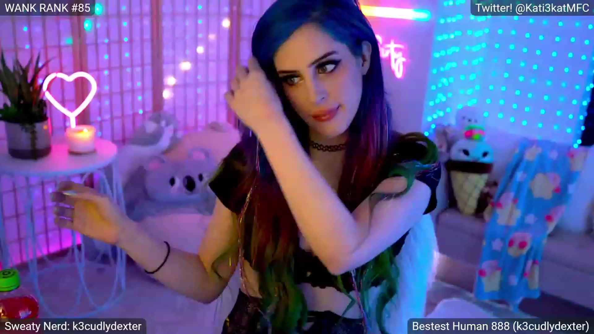 Gallery image thumbnail from Kati3Kat's myfreecams stream on, 09/09/2023, 05:40 image 14 of 20