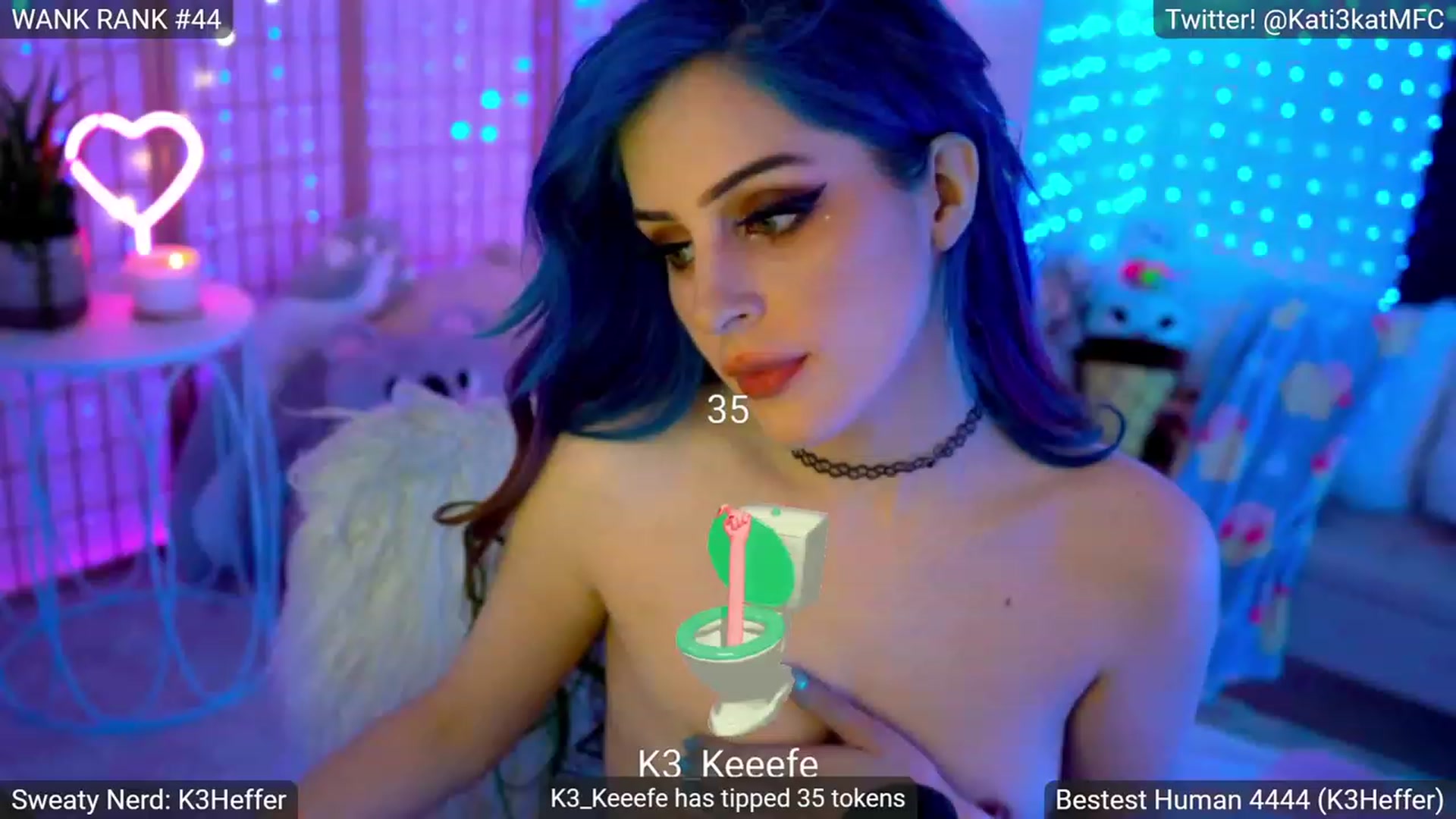 Gallery image thumbnail from Kati3Kat's myfreecams stream on, 09/09/2023, 07:51 image 19 of 20
