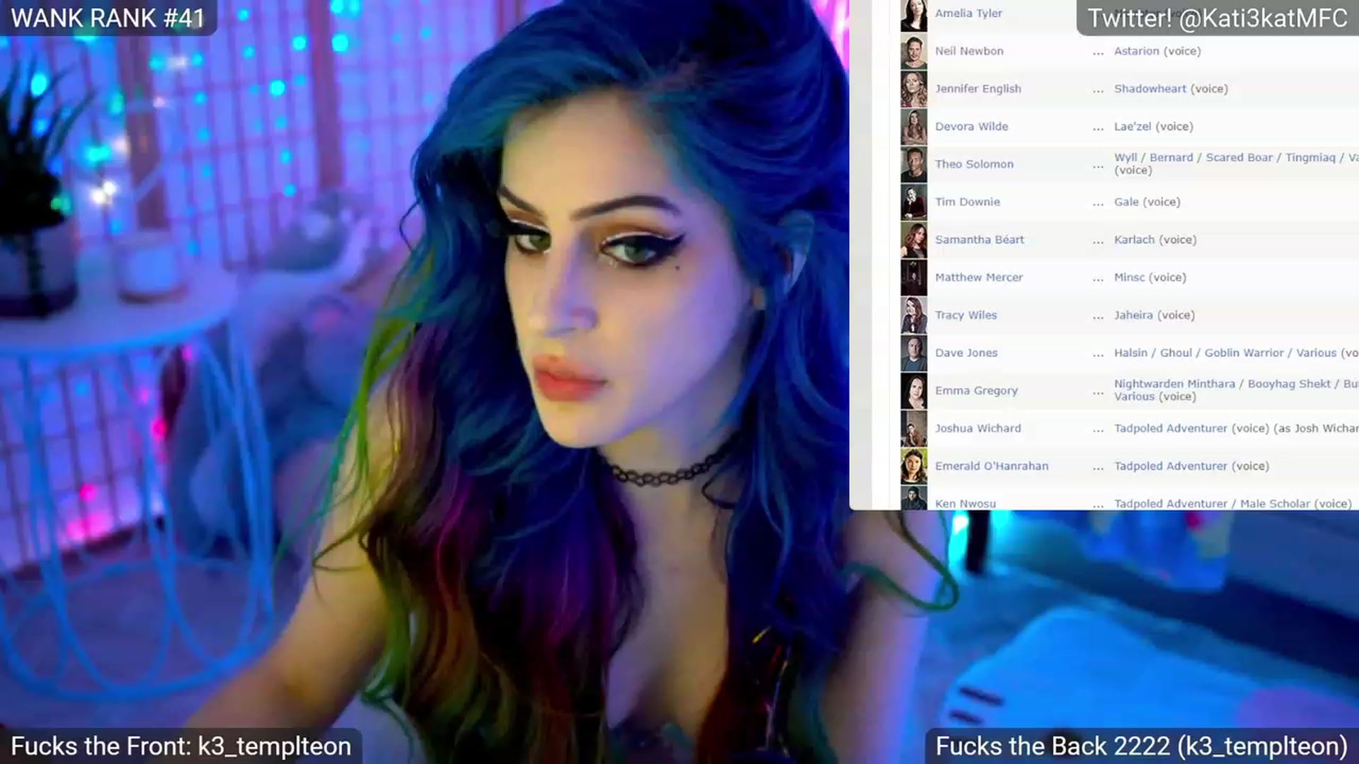 Gallery image thumbnail from Kati3Kat's myfreecams stream on, 09/20/2023, 06:51 image 1 of 20